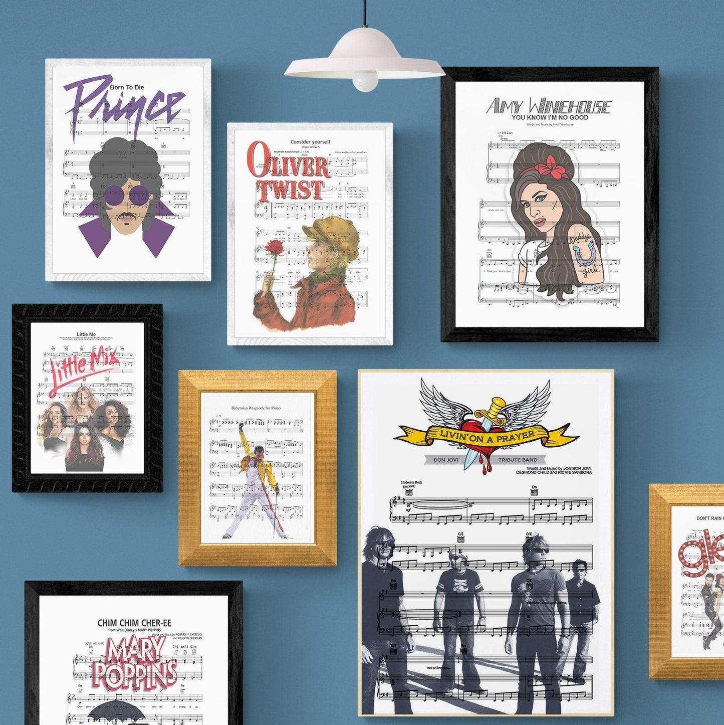 Bon Jovi - Livin' On A Prayer Poster - 98types