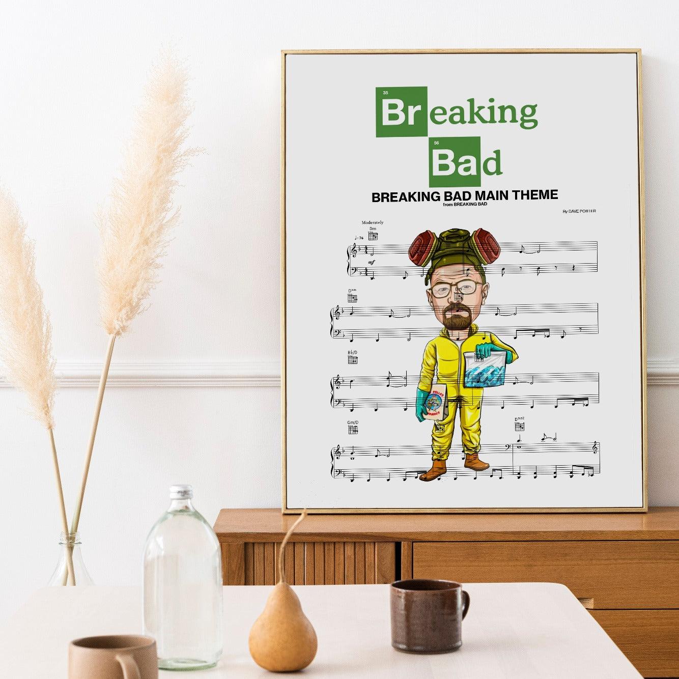 BREAKING BAD Main Theme Poster - 98types