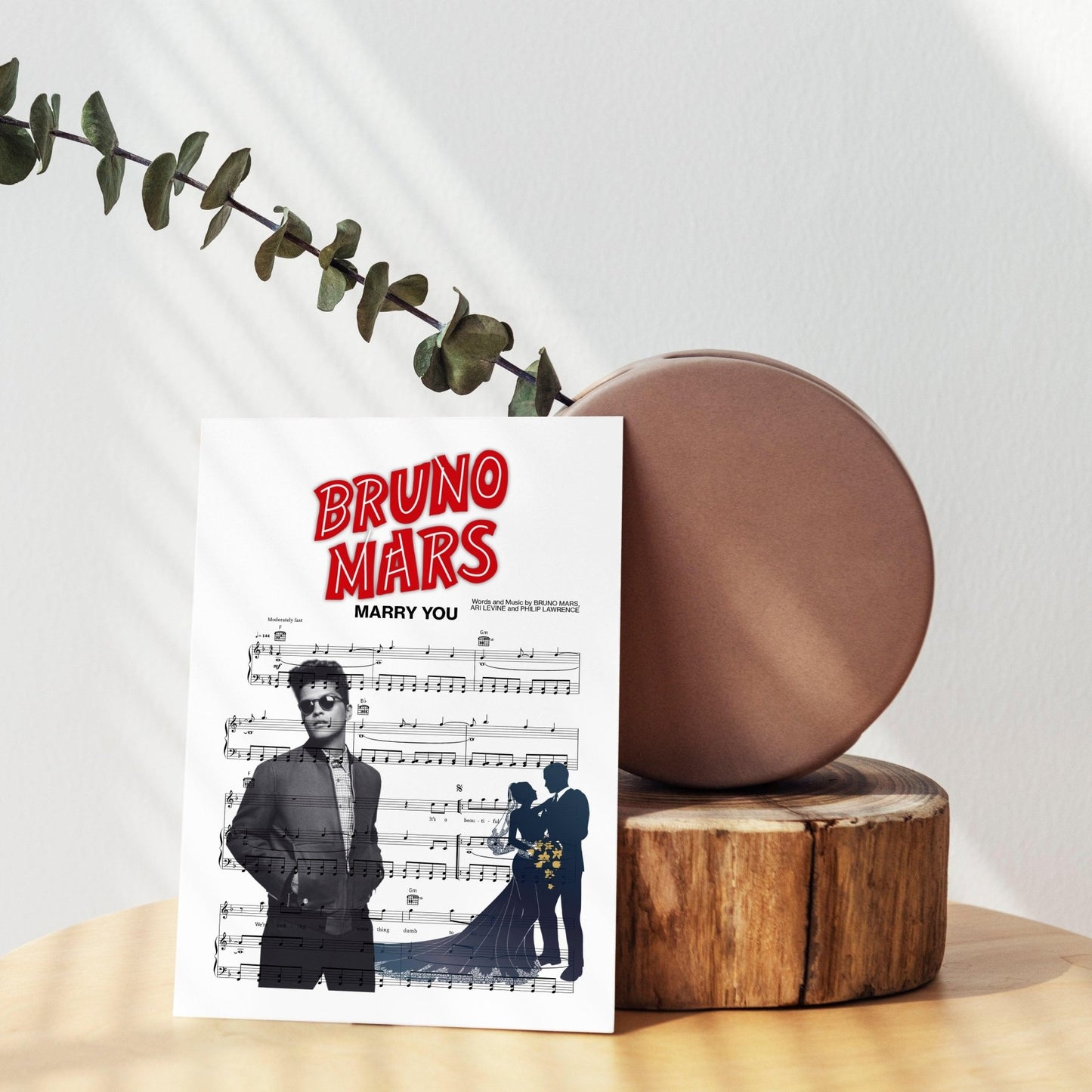 Bruno Mars - MARRY YOU Poster - 98types