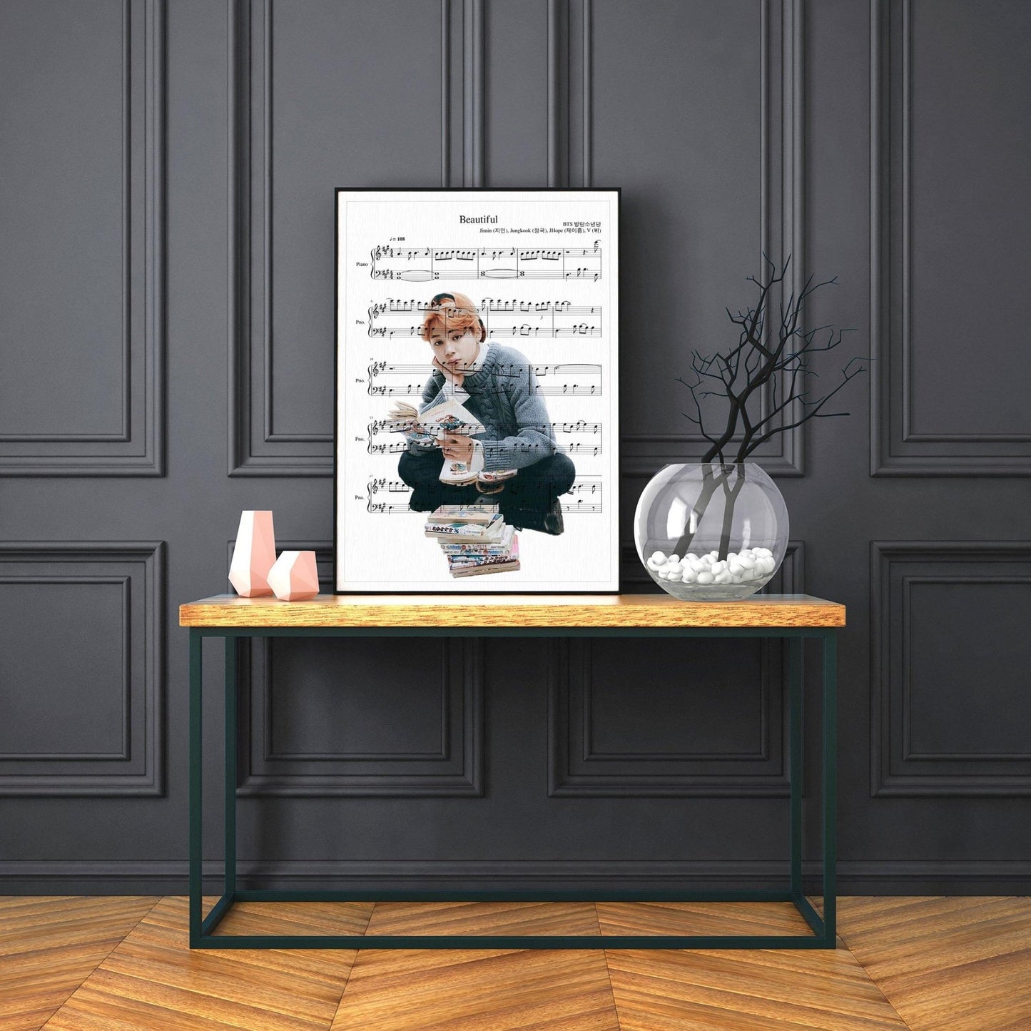 BTS - Beautiful Print - 98typesMusic