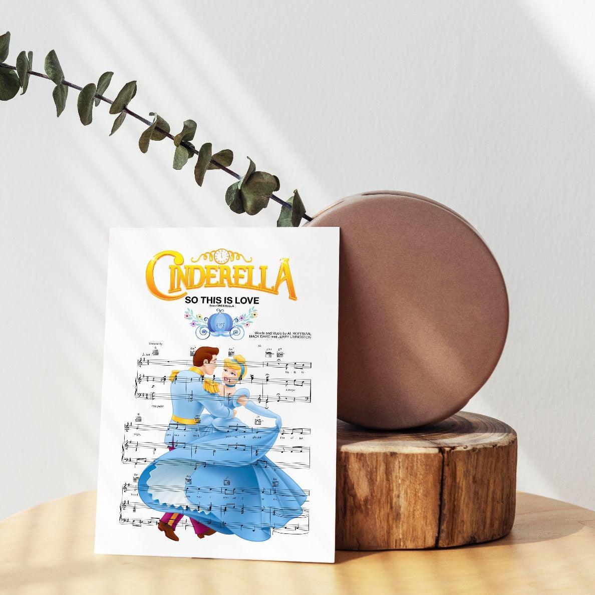 Cinderella - SO THIS IS LOVE Print - 98types