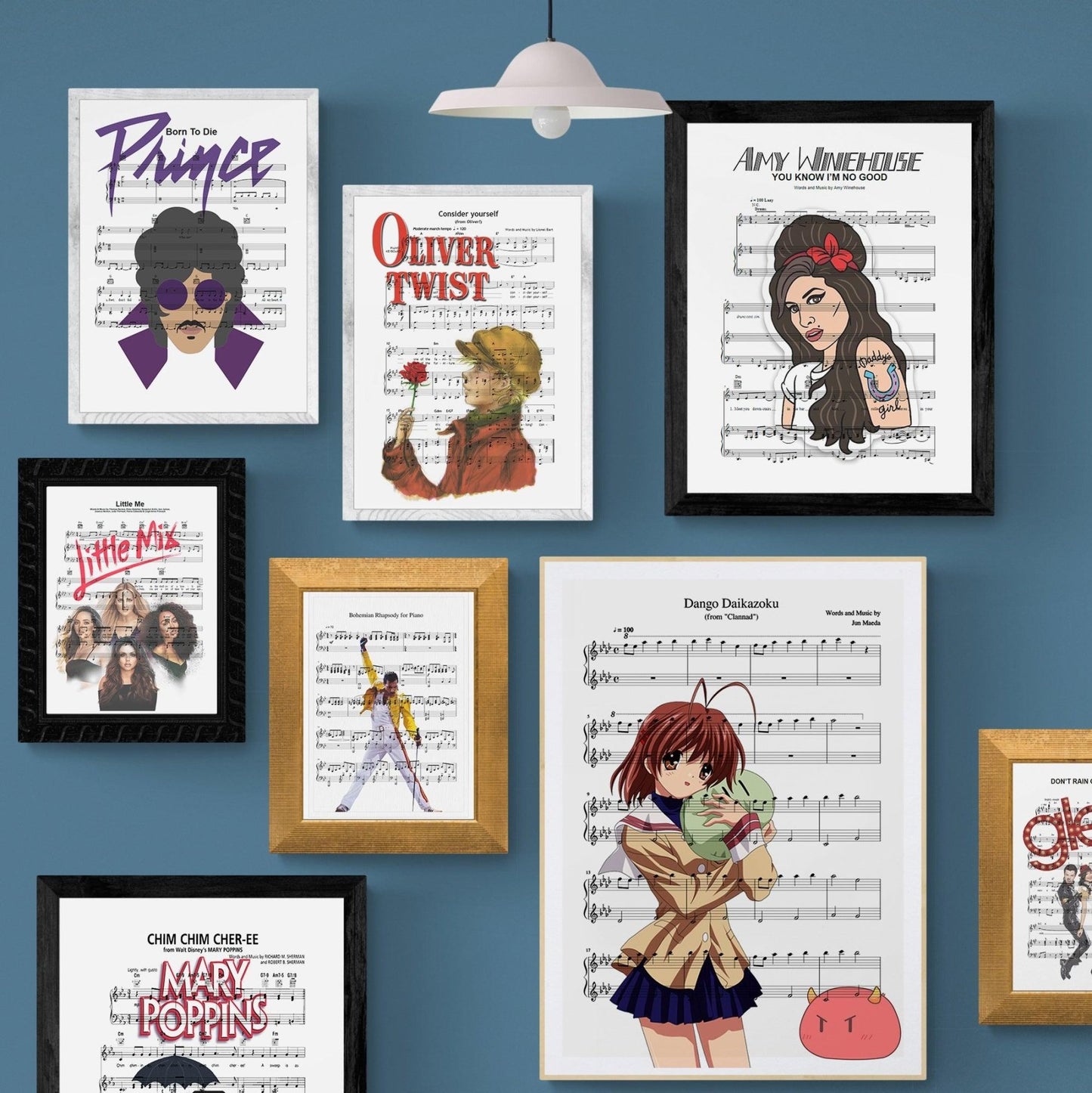 CLANNAD - Dango Daikazoku Print - 98typesMusic