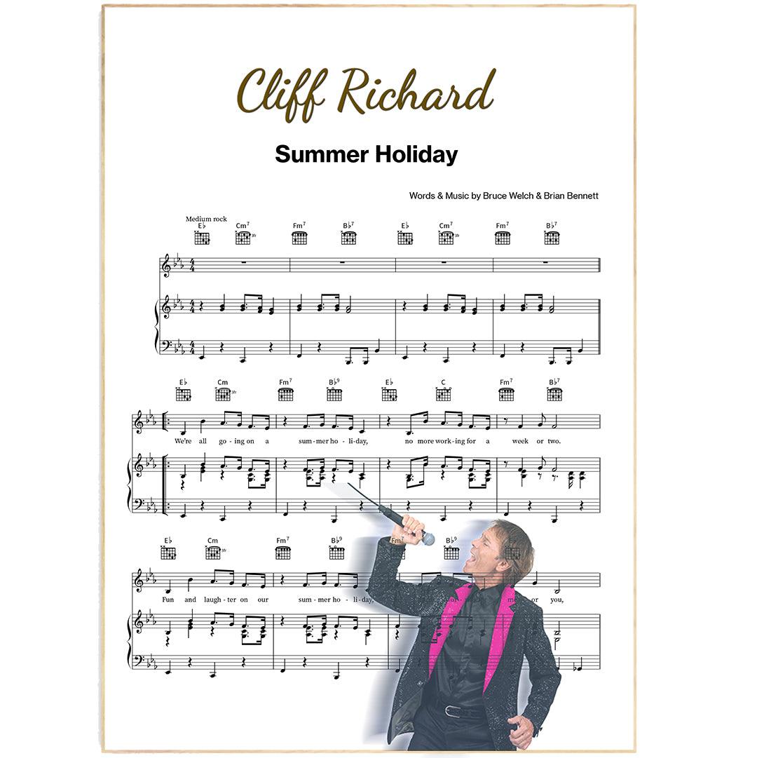 Cliff Richard - Summer Holiday Poster - 98types