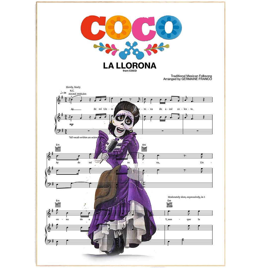 Coco - La Llorona Poster - 98typesMusic