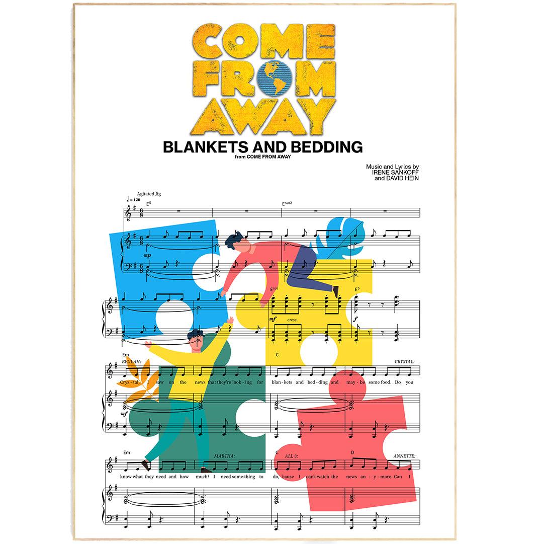 Come From Away - Blankets and Bedding Poster - 98types
