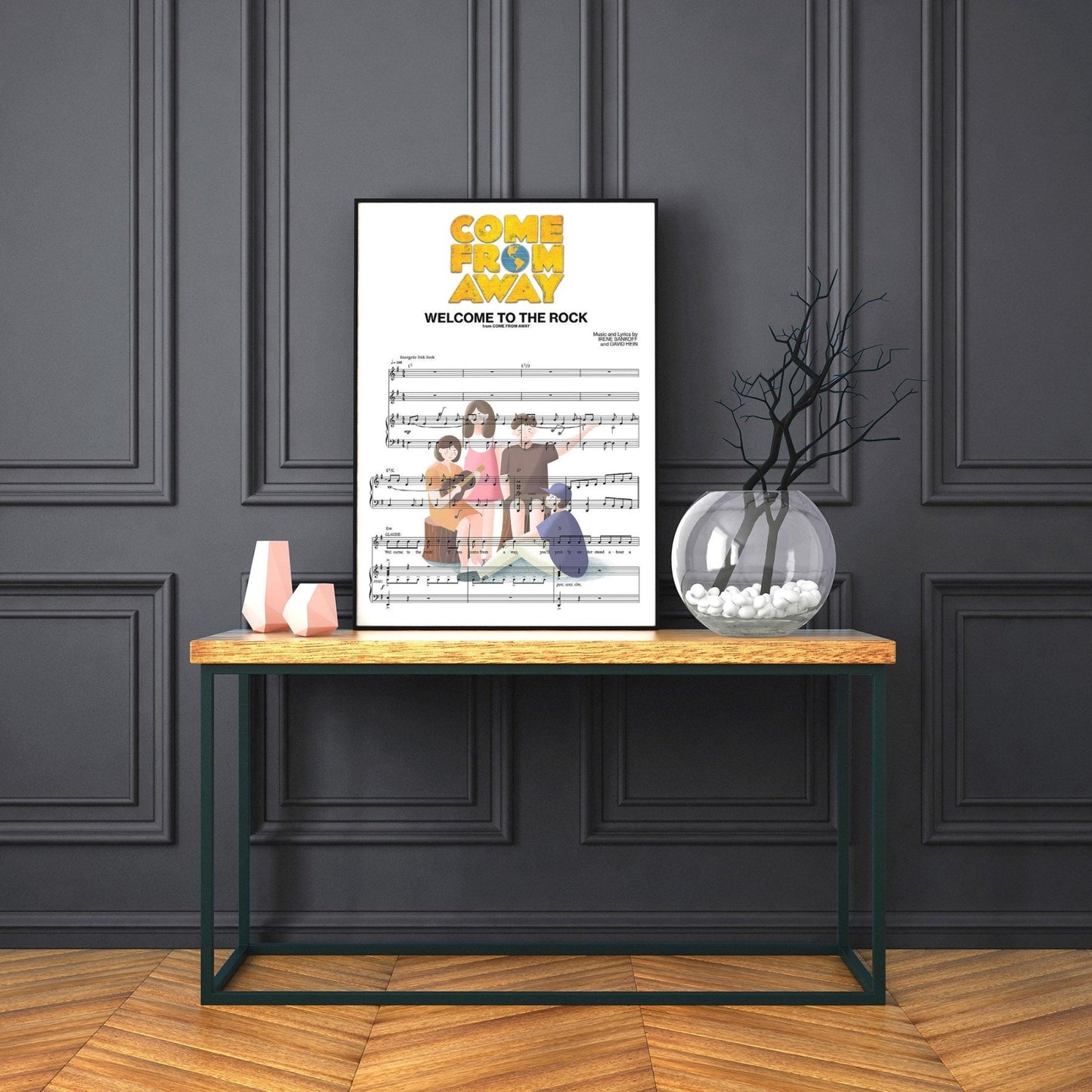 Come From Away - Welcome to the rock Poster - 98types