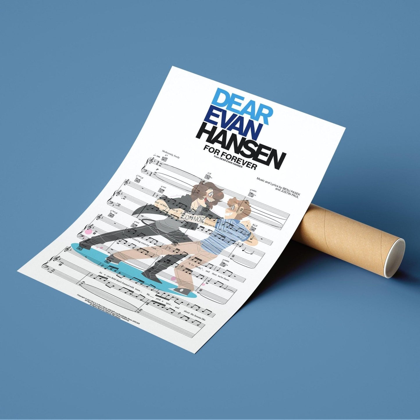 Dear Evan Hansen - FOR FOREVER Poster - 98types