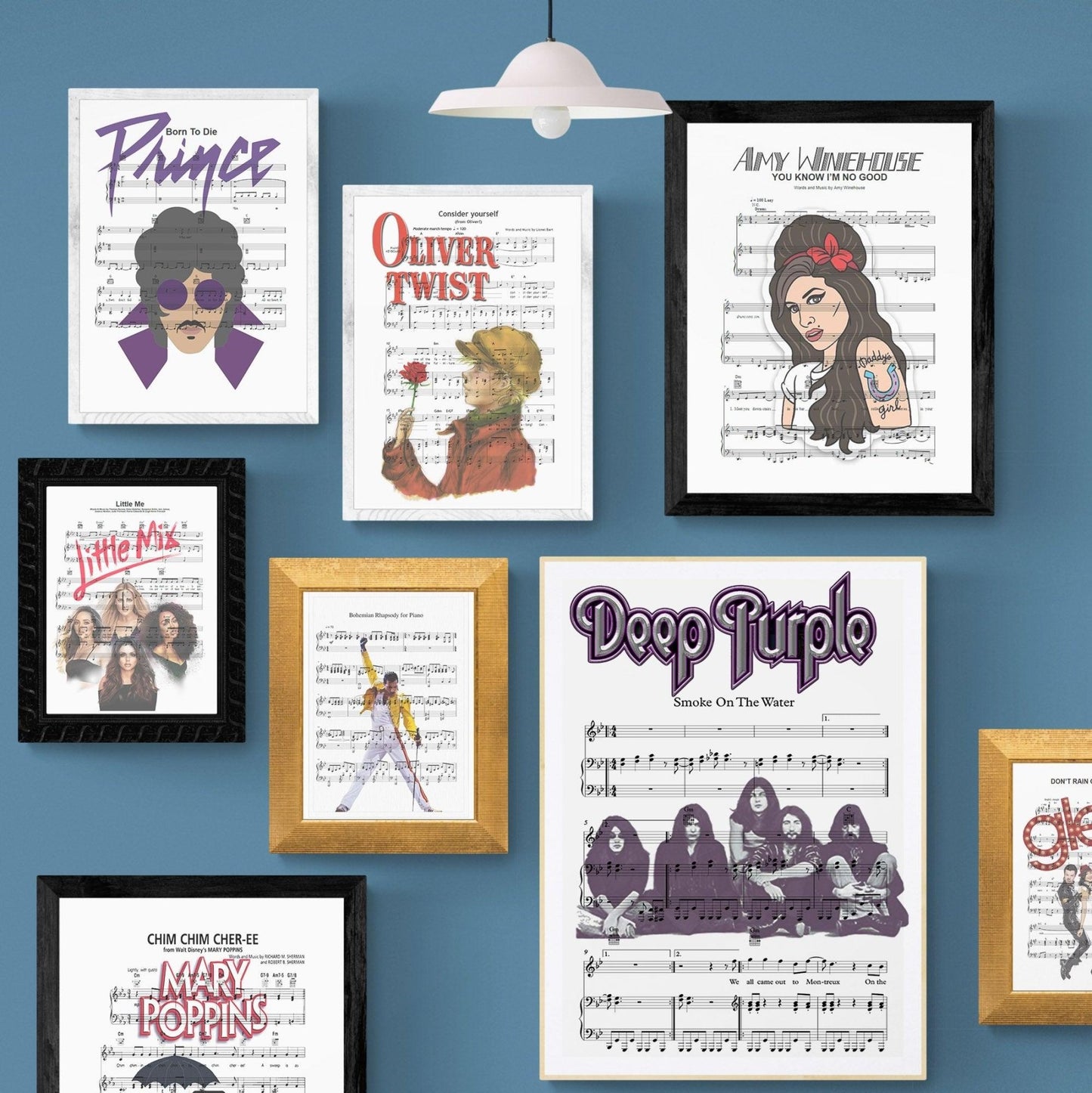 Deep Purple - Smoke on the Water Poster - 98types