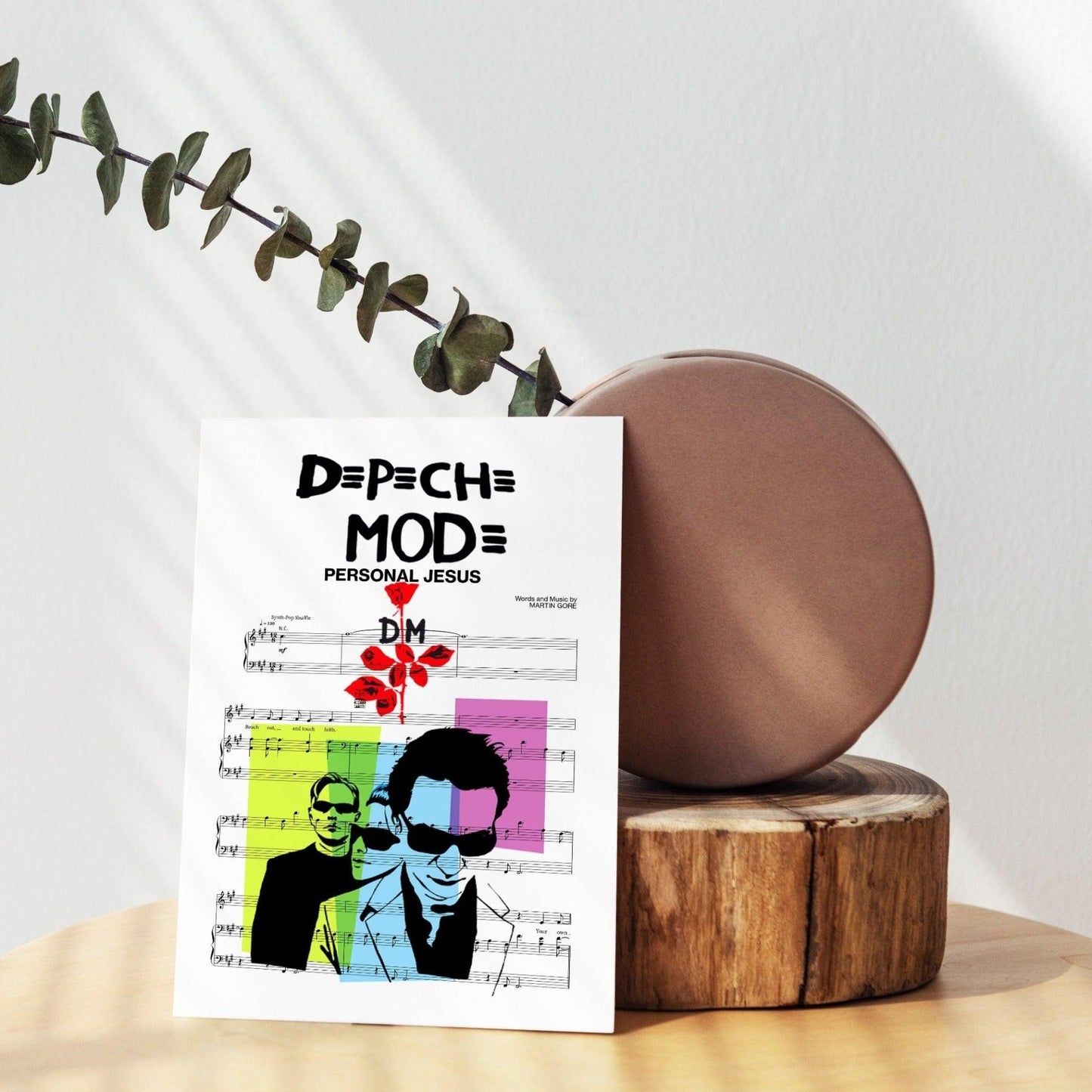 Depeche Mode - PERSONAL JESUS Poster - 98typesMusic