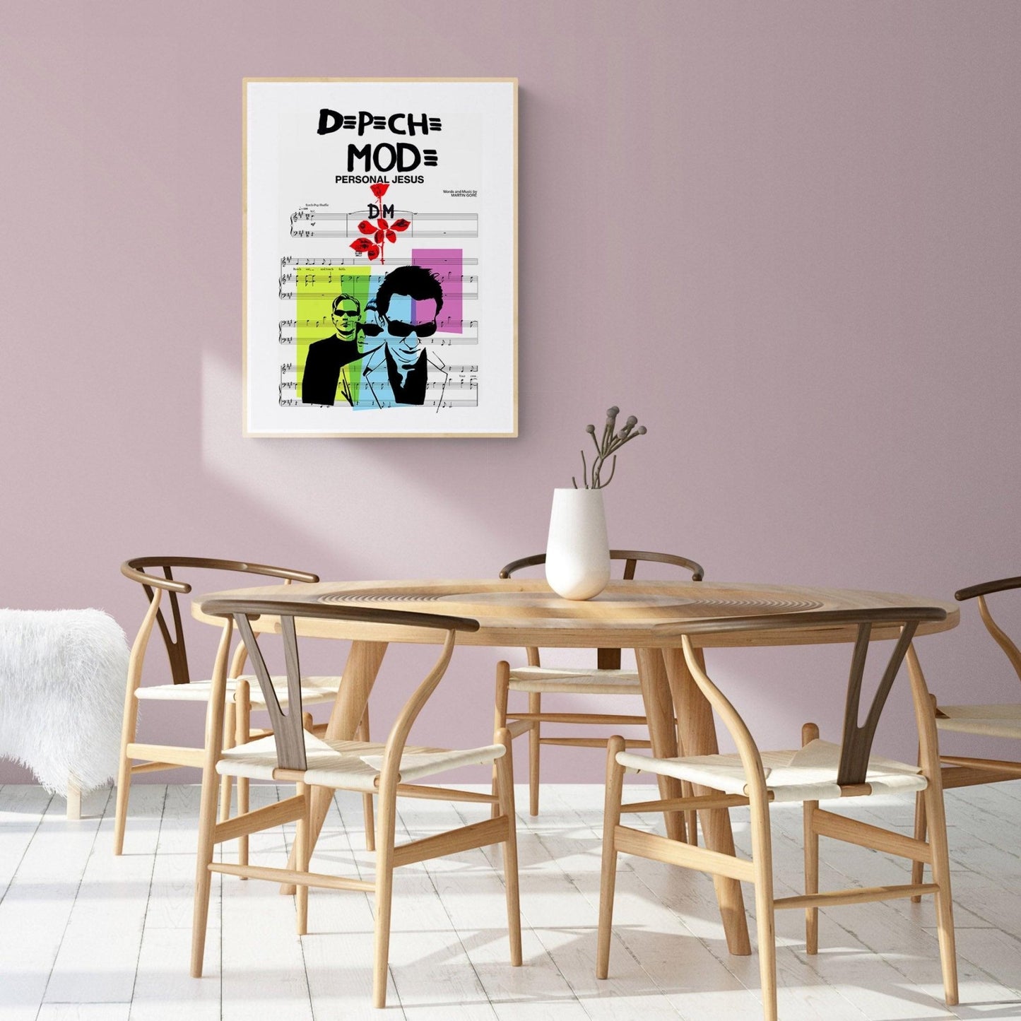 Depeche Mode - PERSONAL JESUS Poster - 98typesMusic