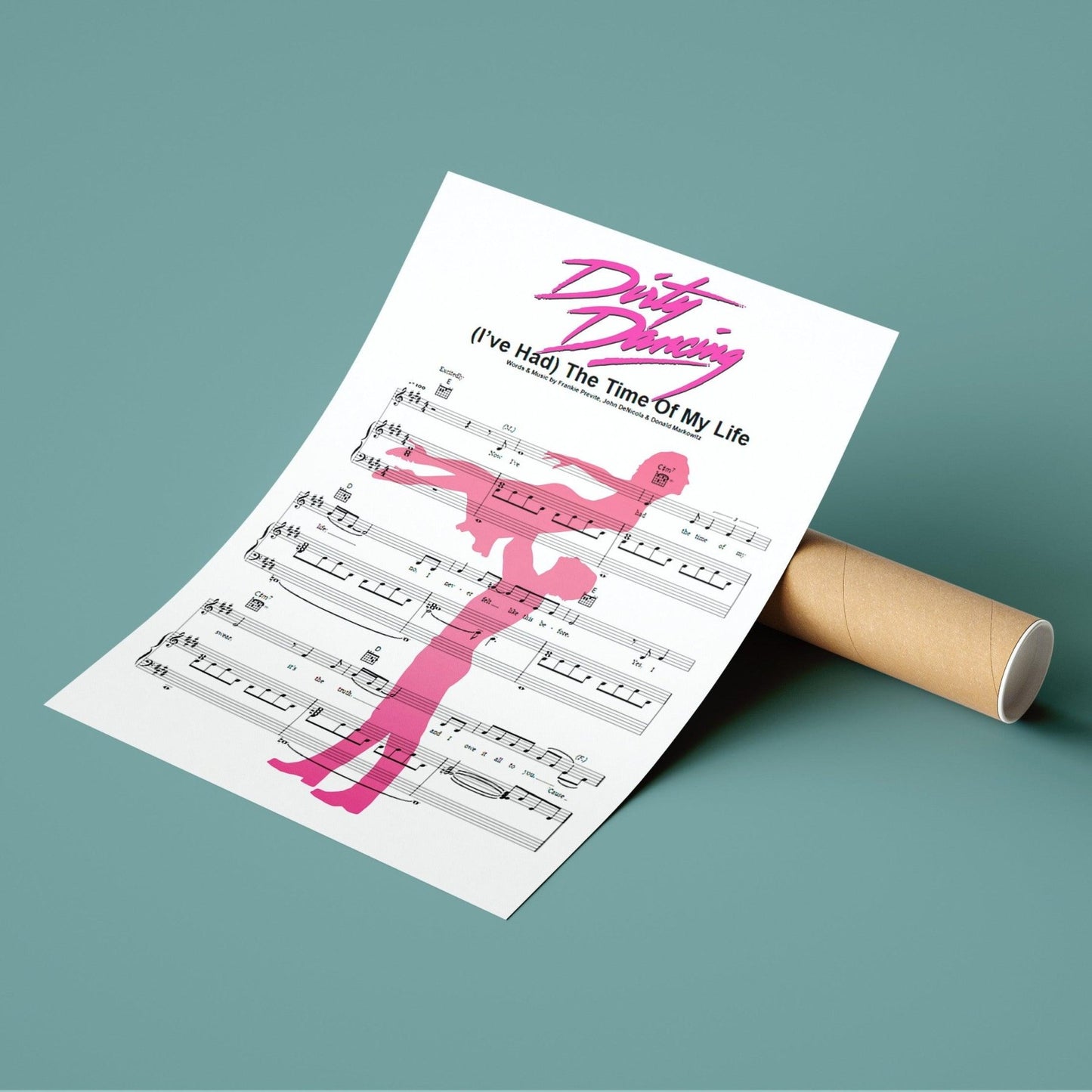Dirty Dancing • The Time Of My Life Print - 98types