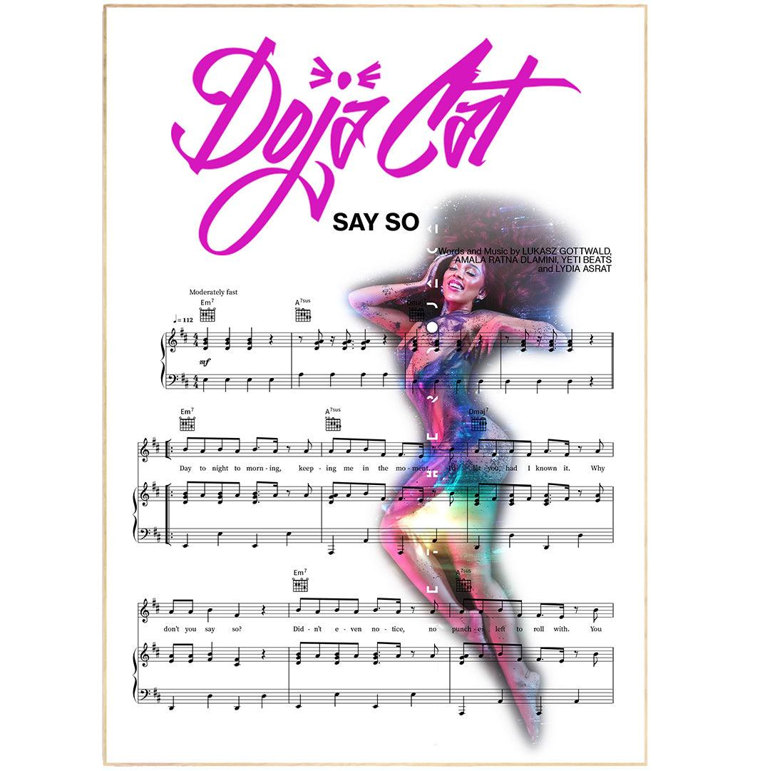 Doja Cat - Say so Poster - 98types