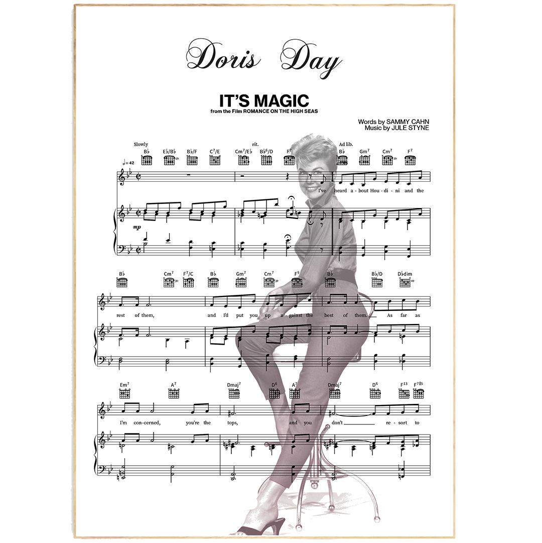 Doris Day - It's Magic Poster - 98types