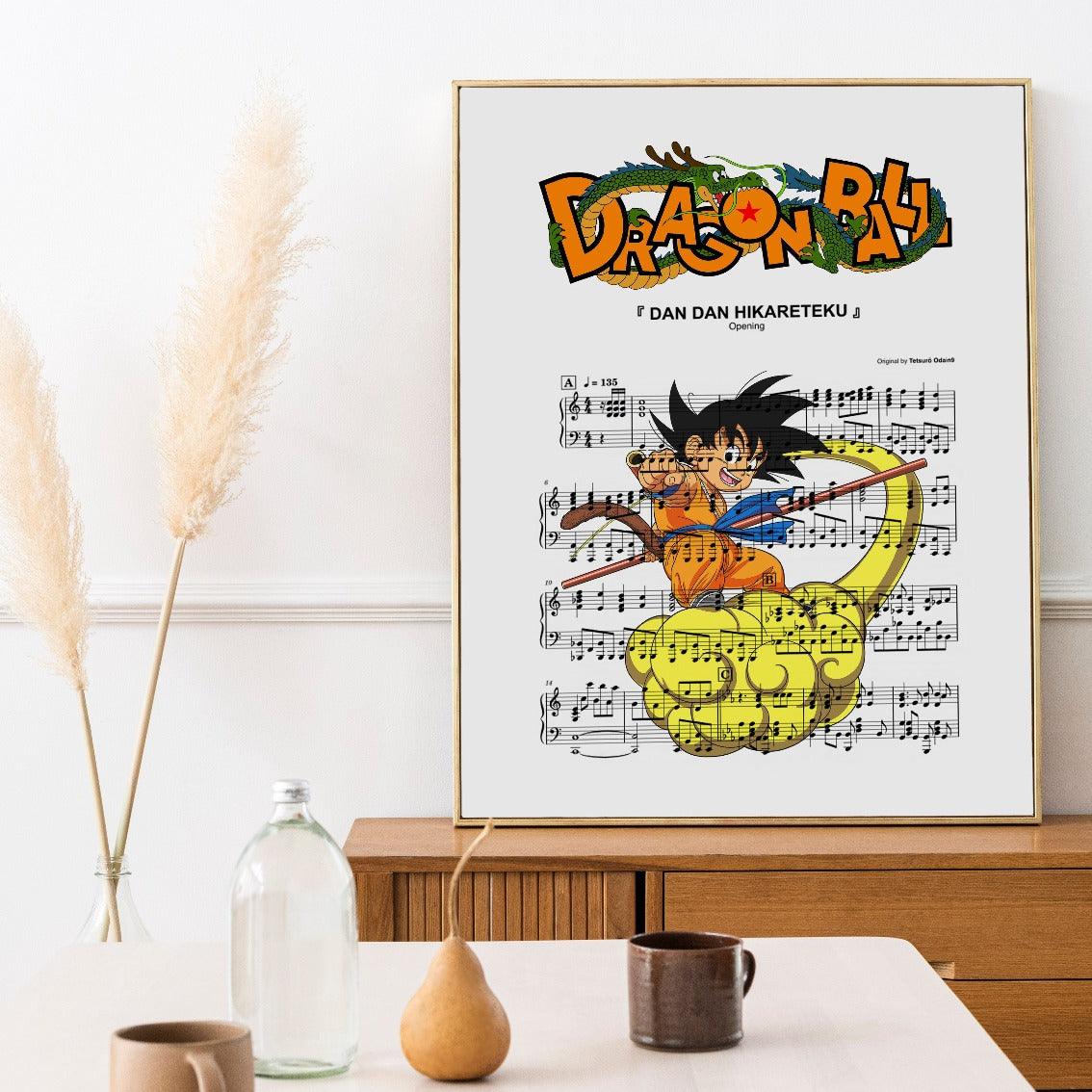 Dragon Ball Main theme Poster - 98typesMusic