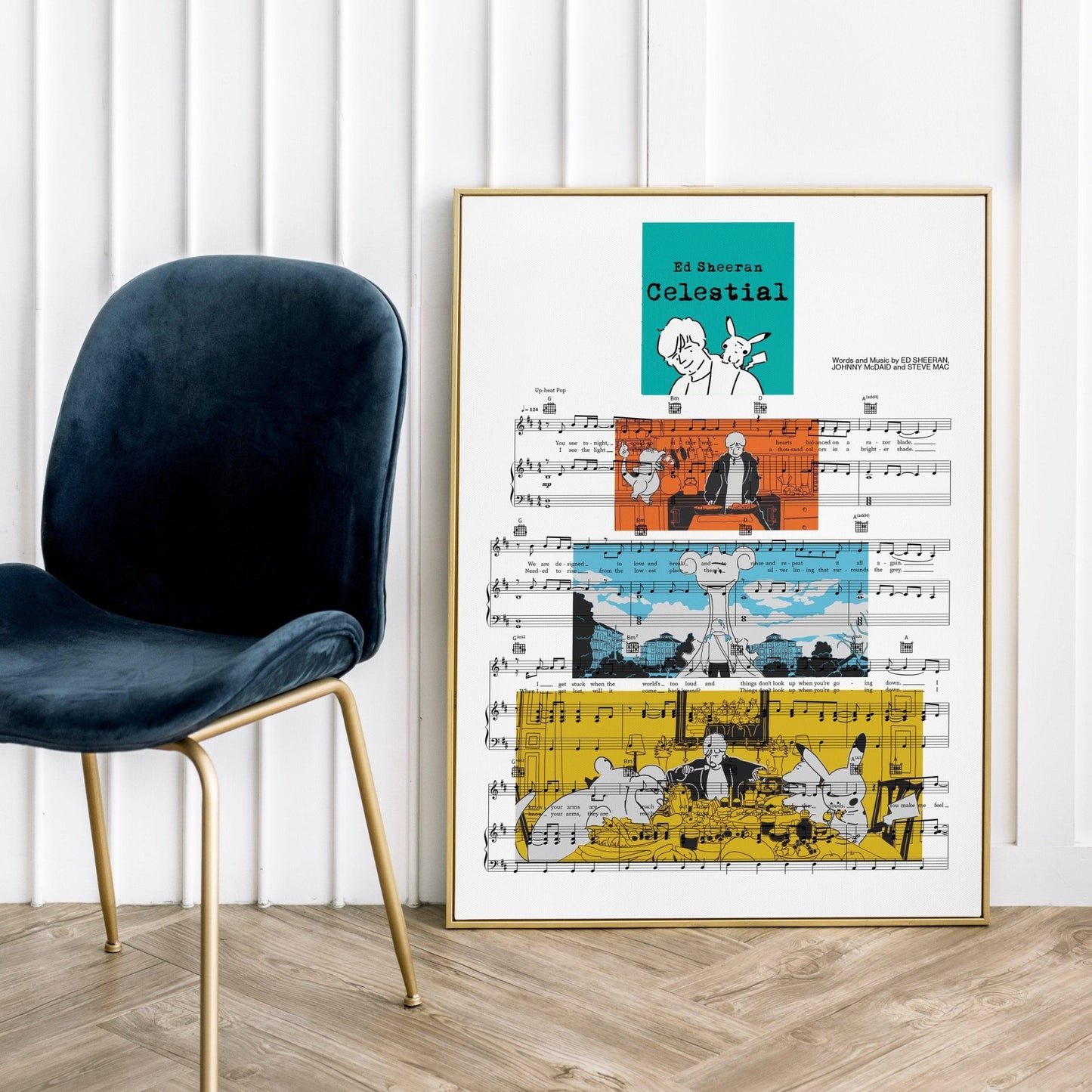 Ed Sheeran - CELESTIAL Poster - 98typesMusic