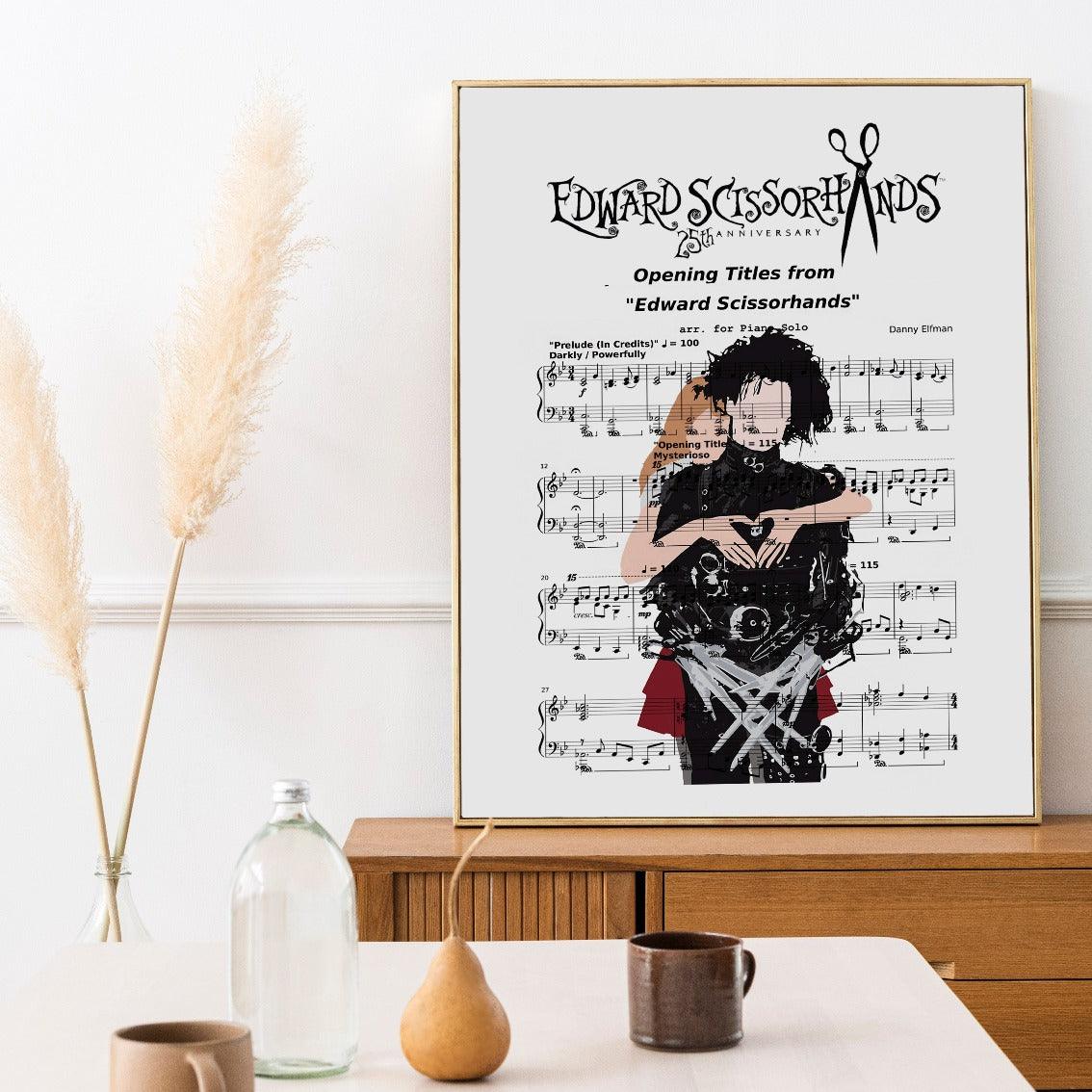Edward Scissorhands Main Theme Poster - 98types