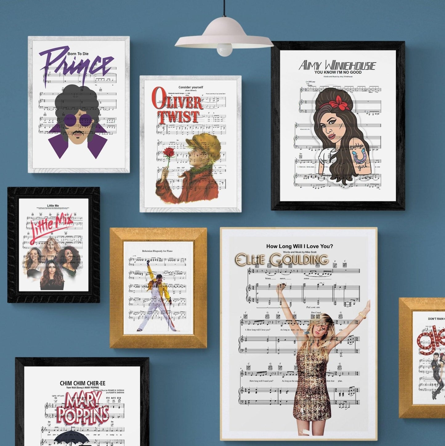 Ellie Goulding - How Long Will I Love You Poster - 98types