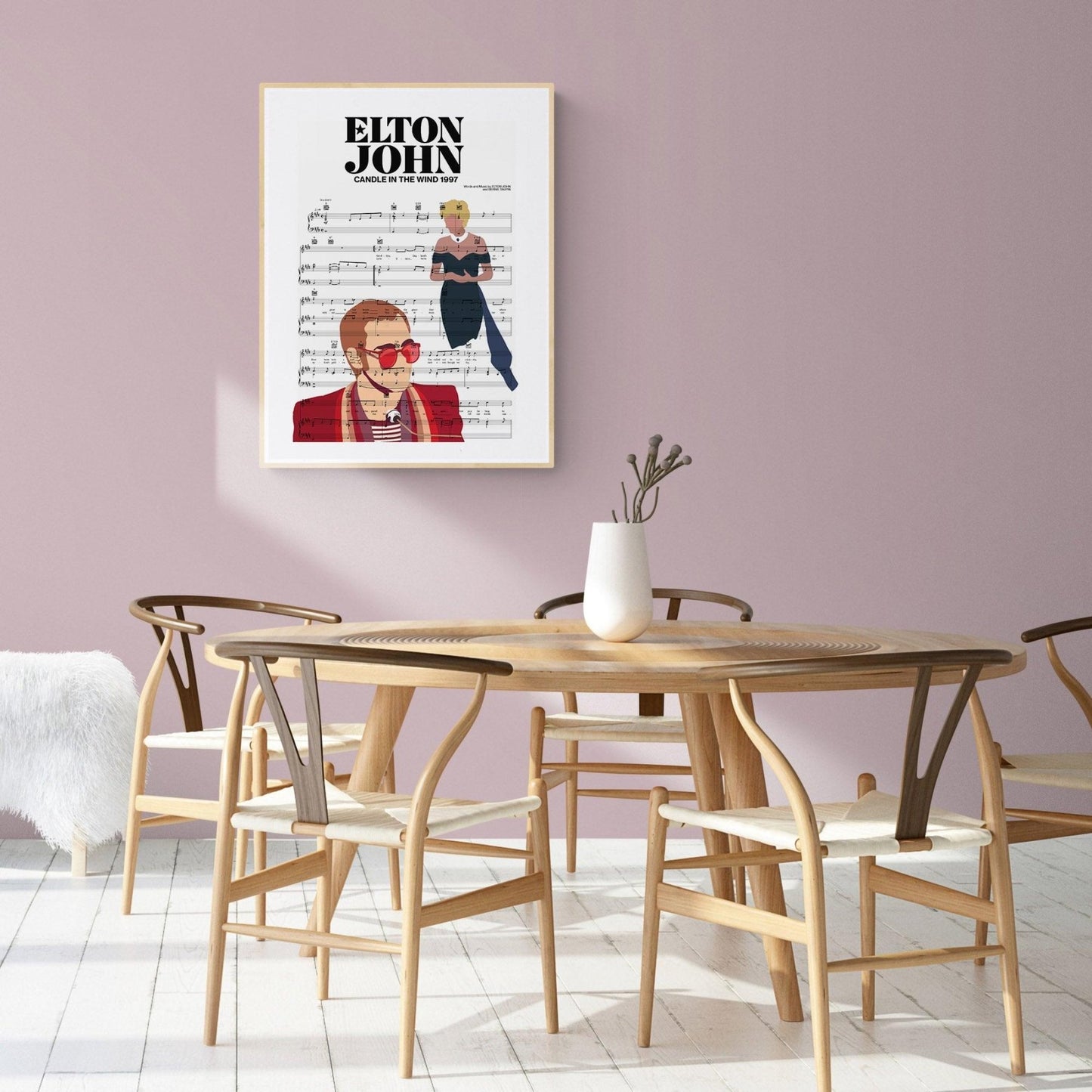 Elton John - CANDLE IN THE WIND 1997 Poster - 98types