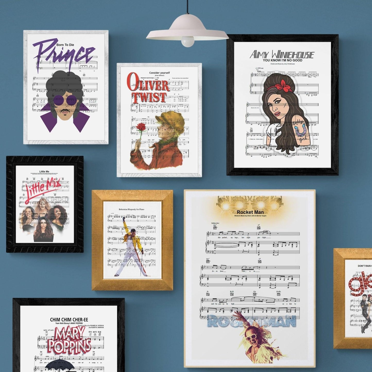 Elton John - Rocket Man Print - 98typesMusic