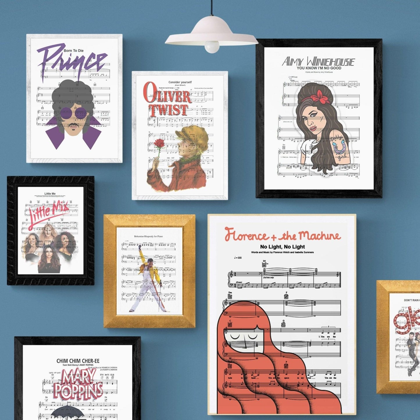 Florence + The Machine - No Light, No Light Poster - 98types