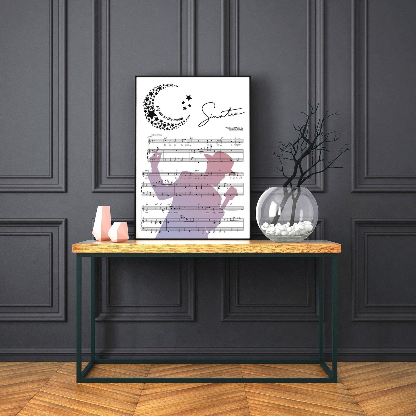 Frank Sinatra - Fly me to the moon Poster - 98types
