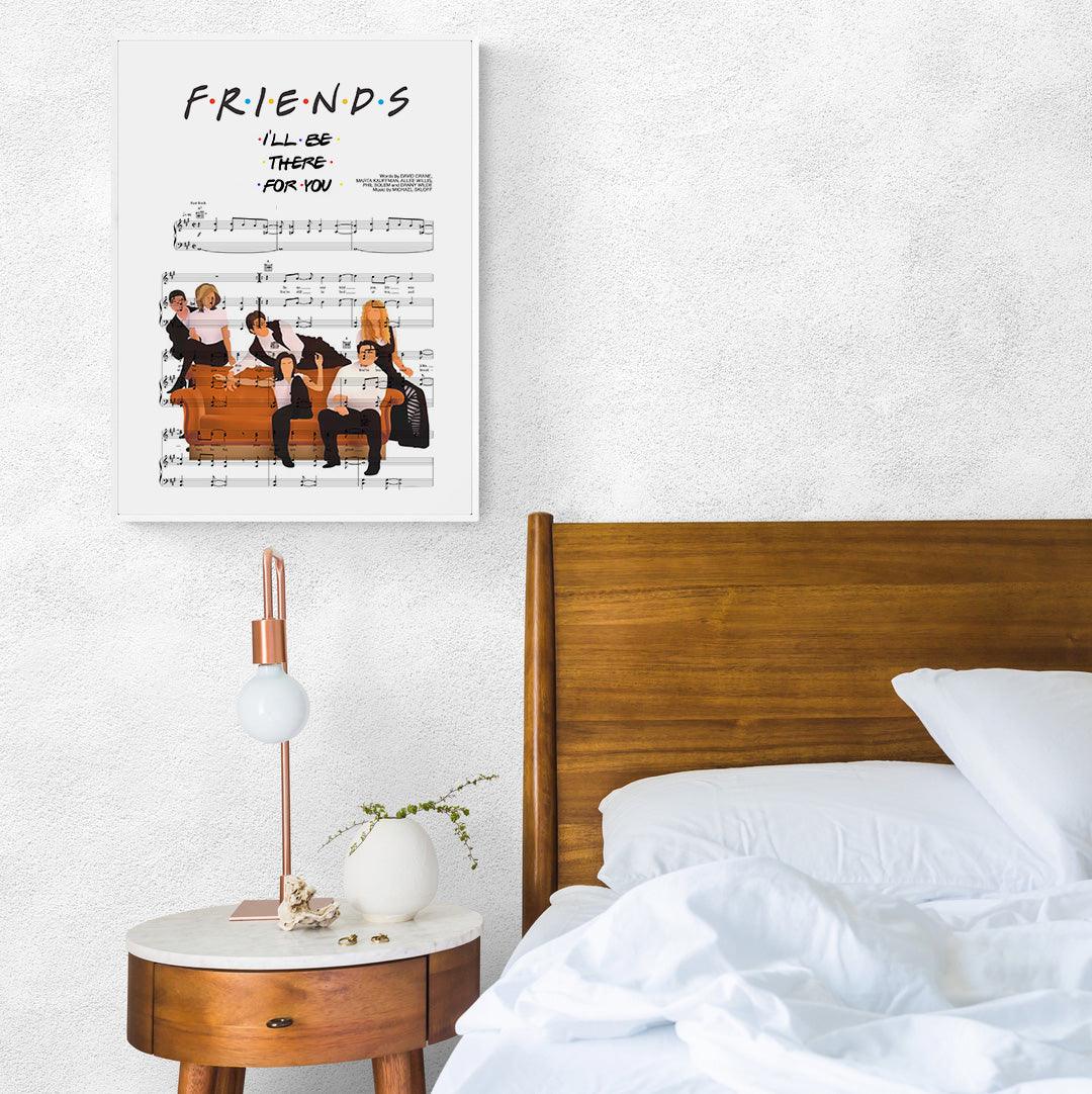 Friends - I’ll Be There for You Theme Poster - 98types