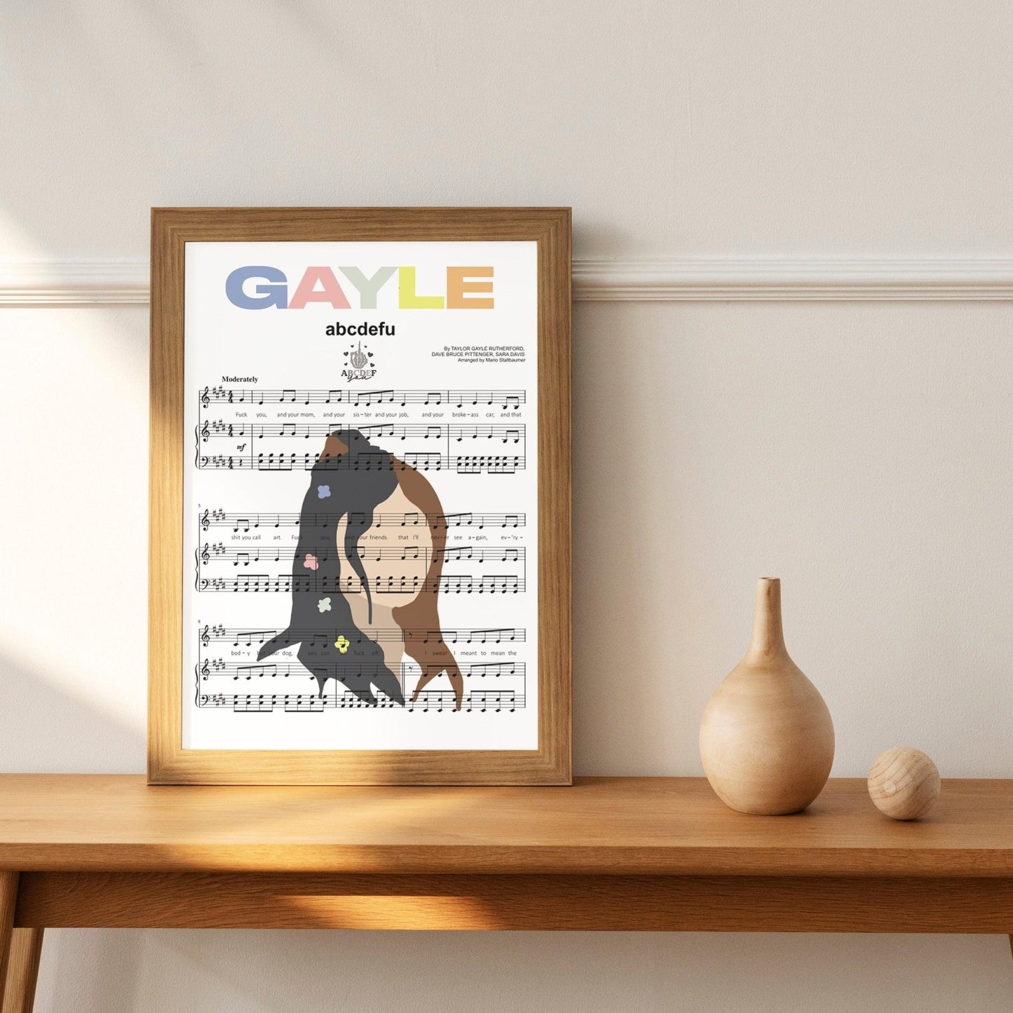 Gayle - Abcdefu Poster - 98typesMusic