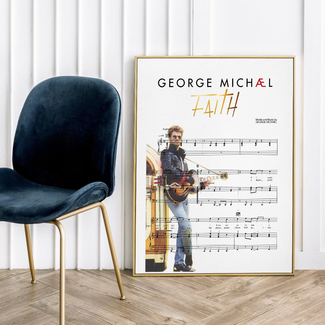 George Michael - Faith Poster - 98types