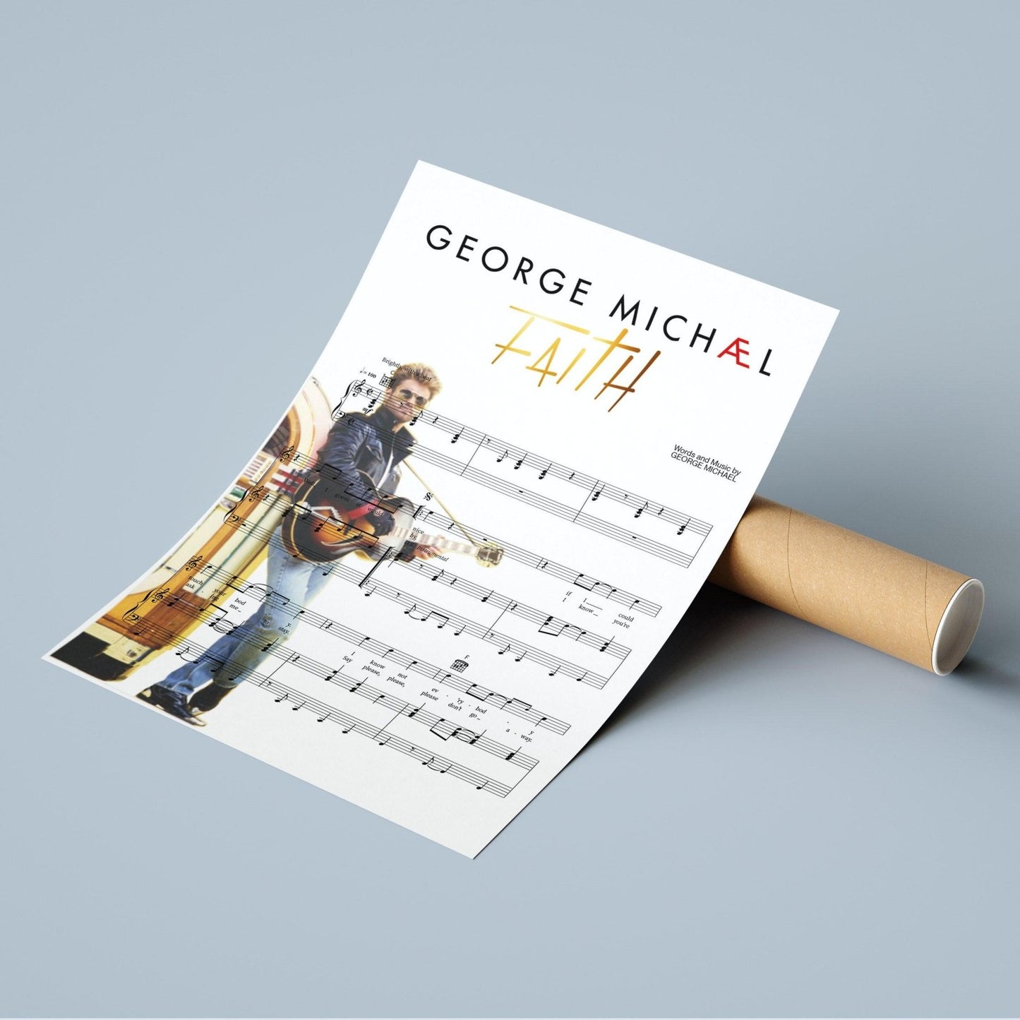 George Michael - Faith Poster - 98types
