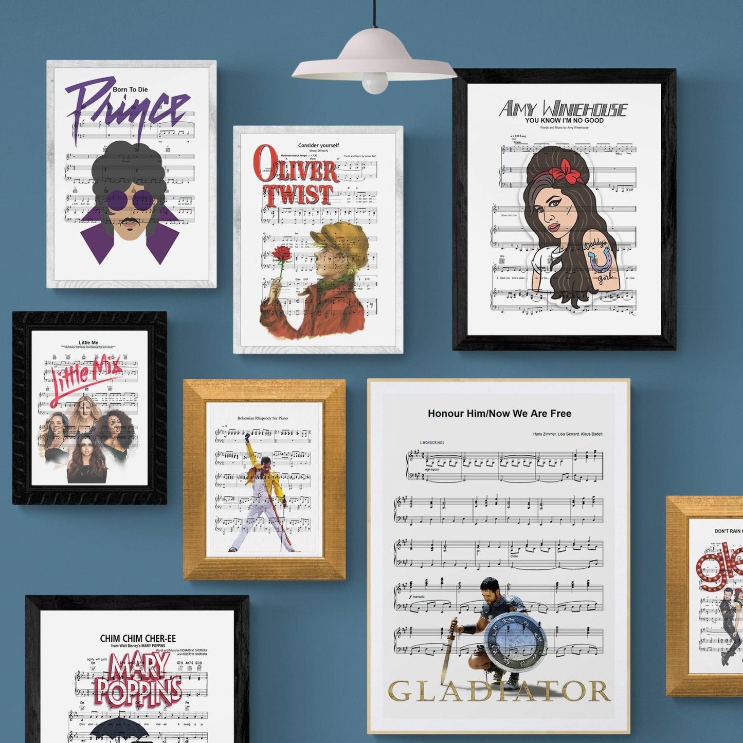 Gladiator "Honour Him" - Now We Are Free Poster - 98types