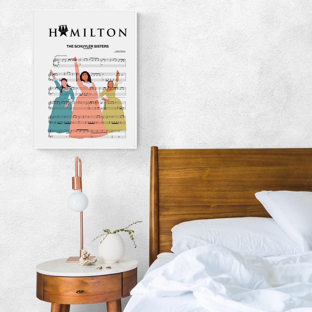 Hamilton - The Schuyler Sisters Poster - 98types
