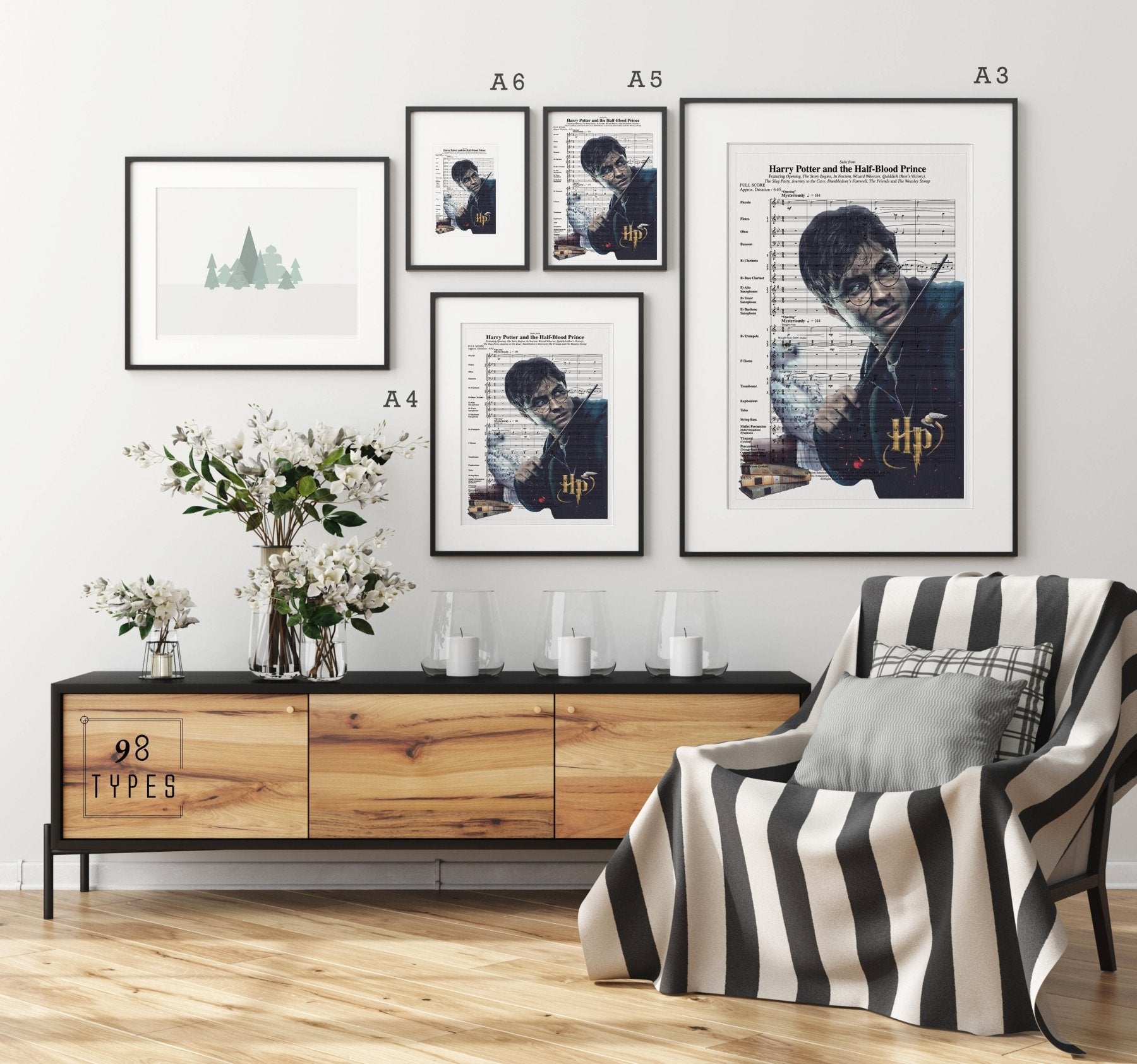 Harry Potter and the Half-Blood Prince Song Print - 98types