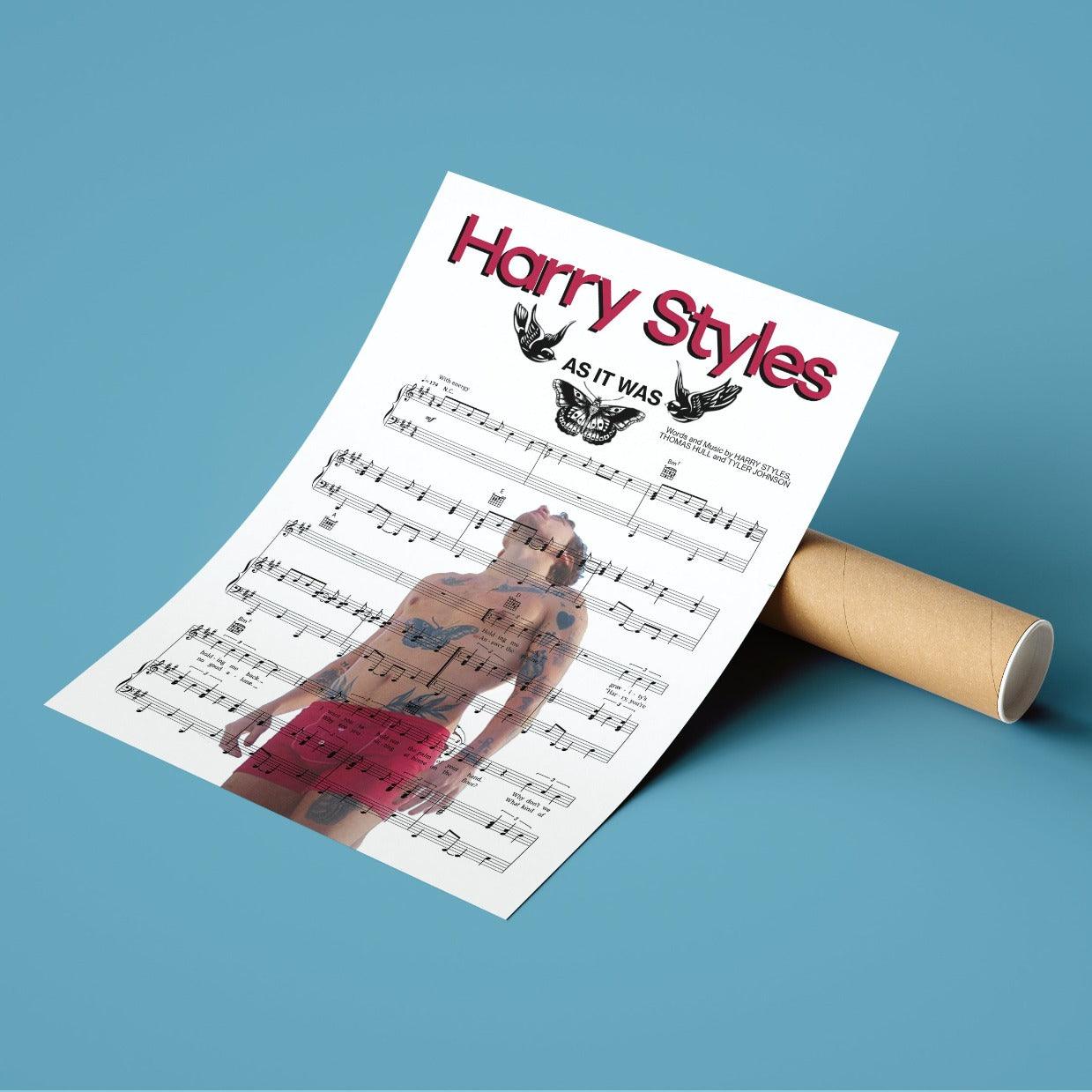 Harry Styles - As It Was Poster - 98types