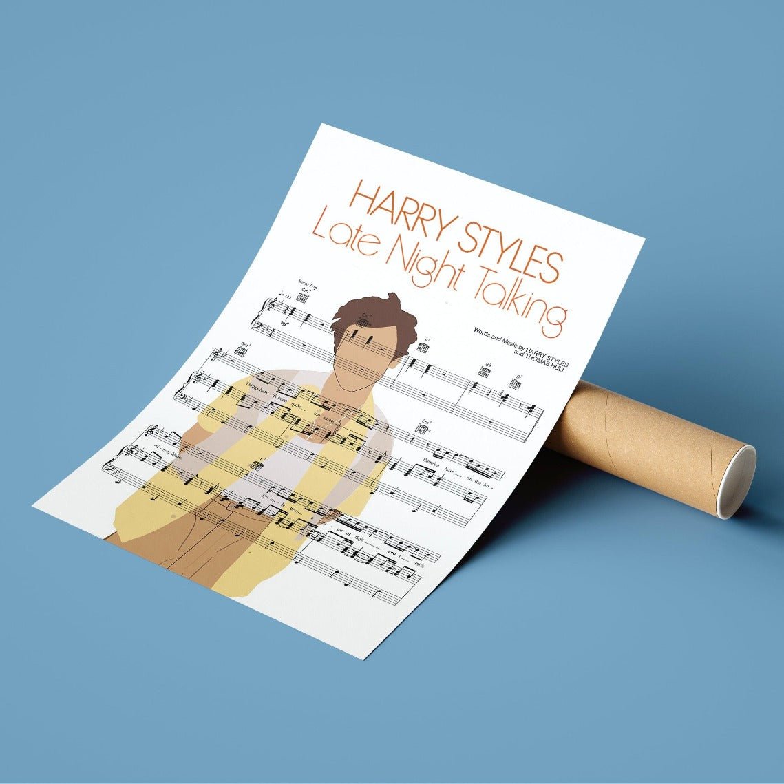 Harry Styles - Late Night Talking Poster - 98typesMusic
