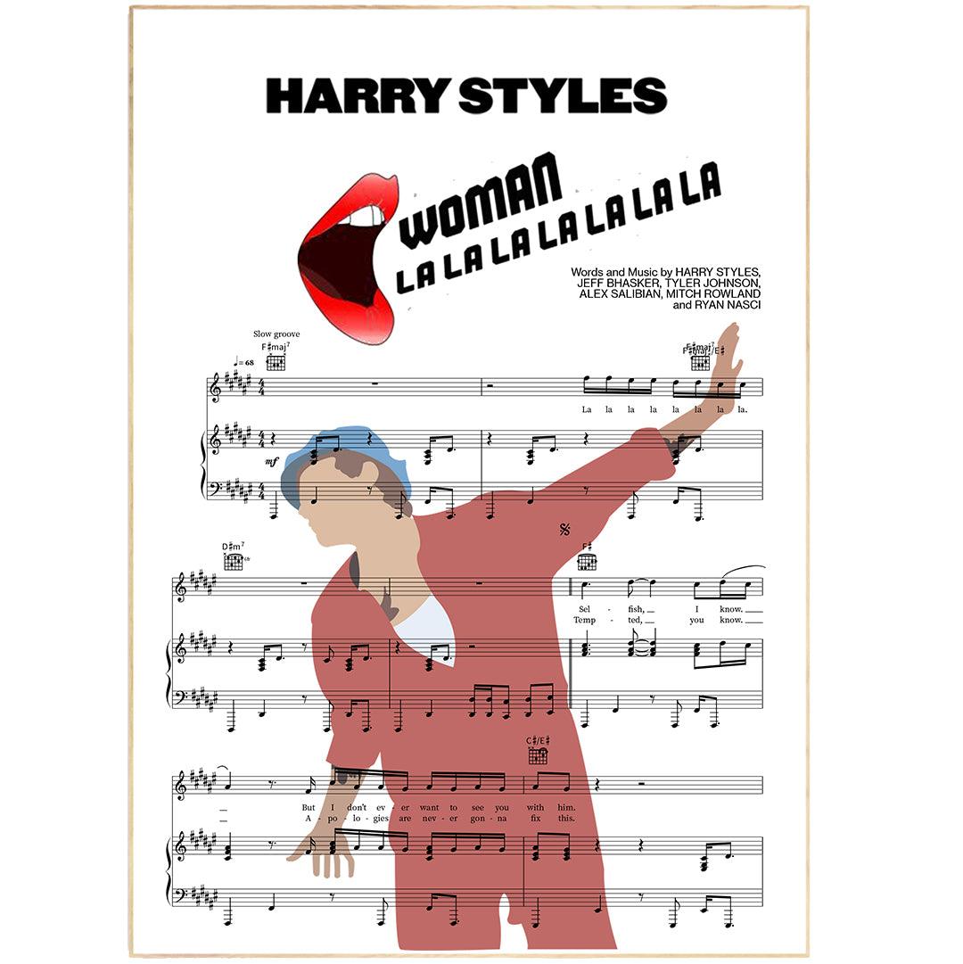 Harry Styles - Woman Print - 98types