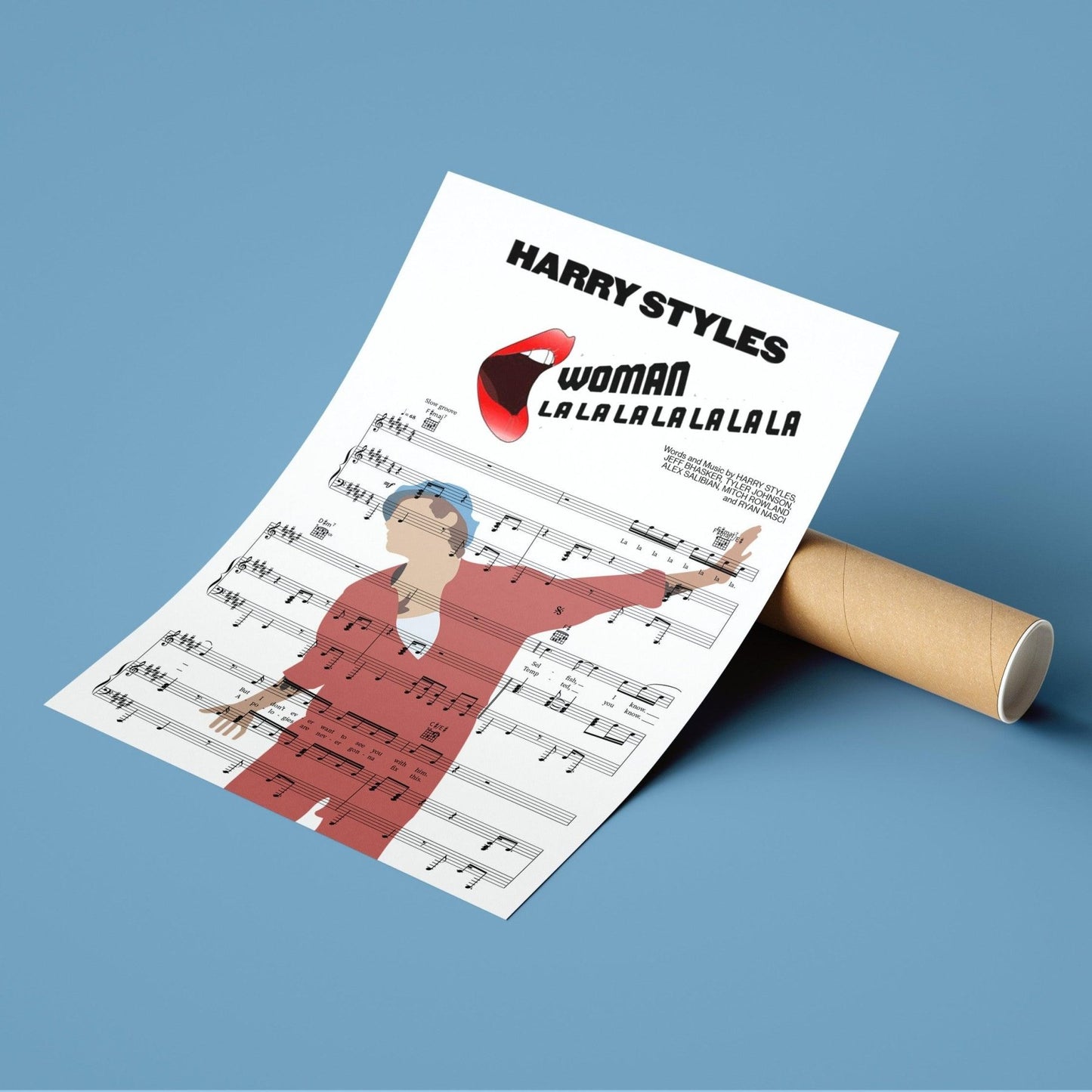 Harry Styles - Woman Print - 98types