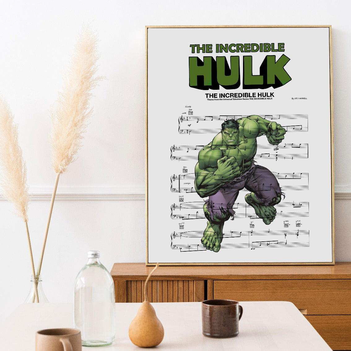 Hulk Main Theme Poster - 98typesMusic