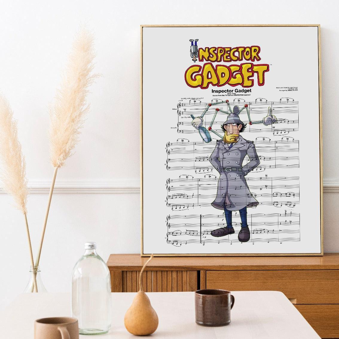 Inspector Gadget Main Theme Poster - 98types