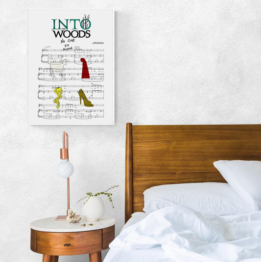 Into the wood - NO ONE IS ALONE Poster - 98types