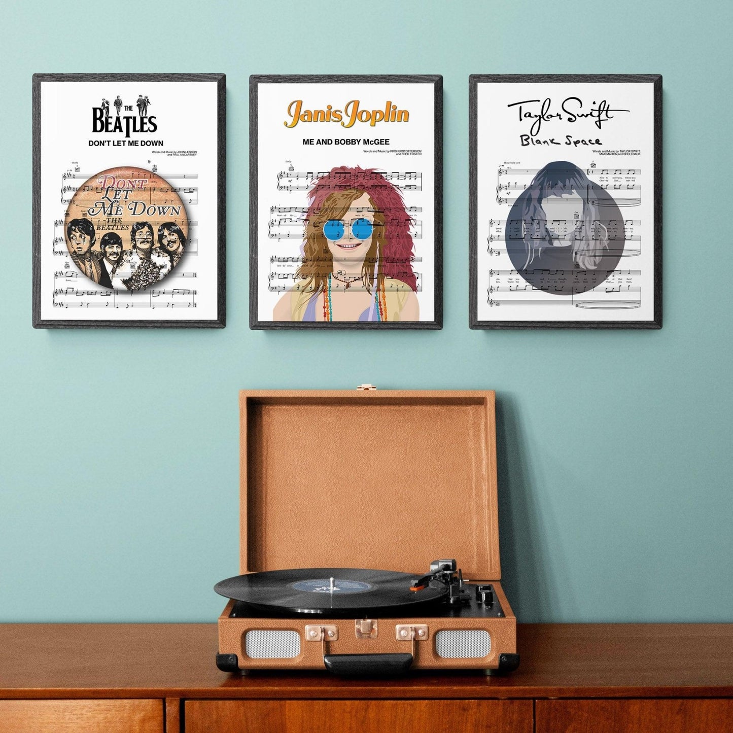 Janis Joplin - Me And Bobby McGee Poster - 98types