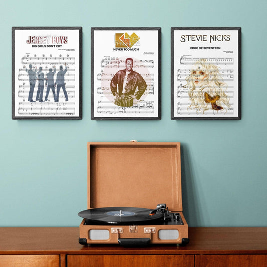 Jersey Boys - Big Girls Don't Cry Poster - 98types
