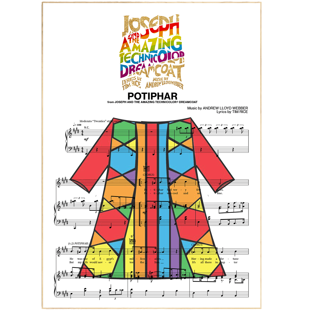 Joseph and the Amazing Technicolor Dreamcoat - POTIPHAR Poster - 98types