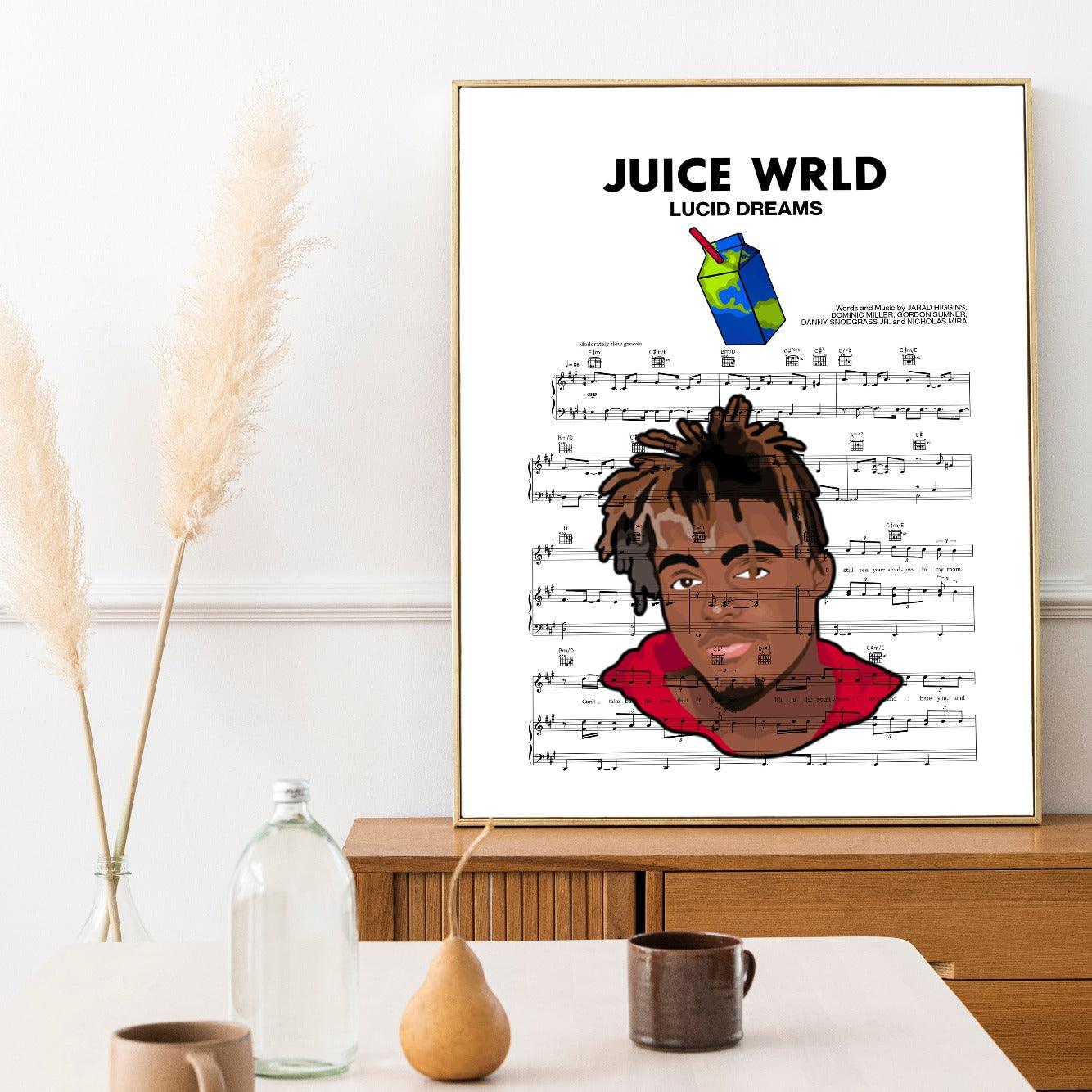 Juice Wrld - Lucid Dreams Poster - 98types