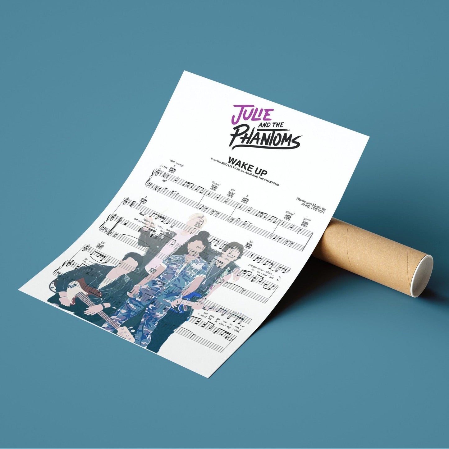 Julie and the Phantoms - wake up Poster - 98types
