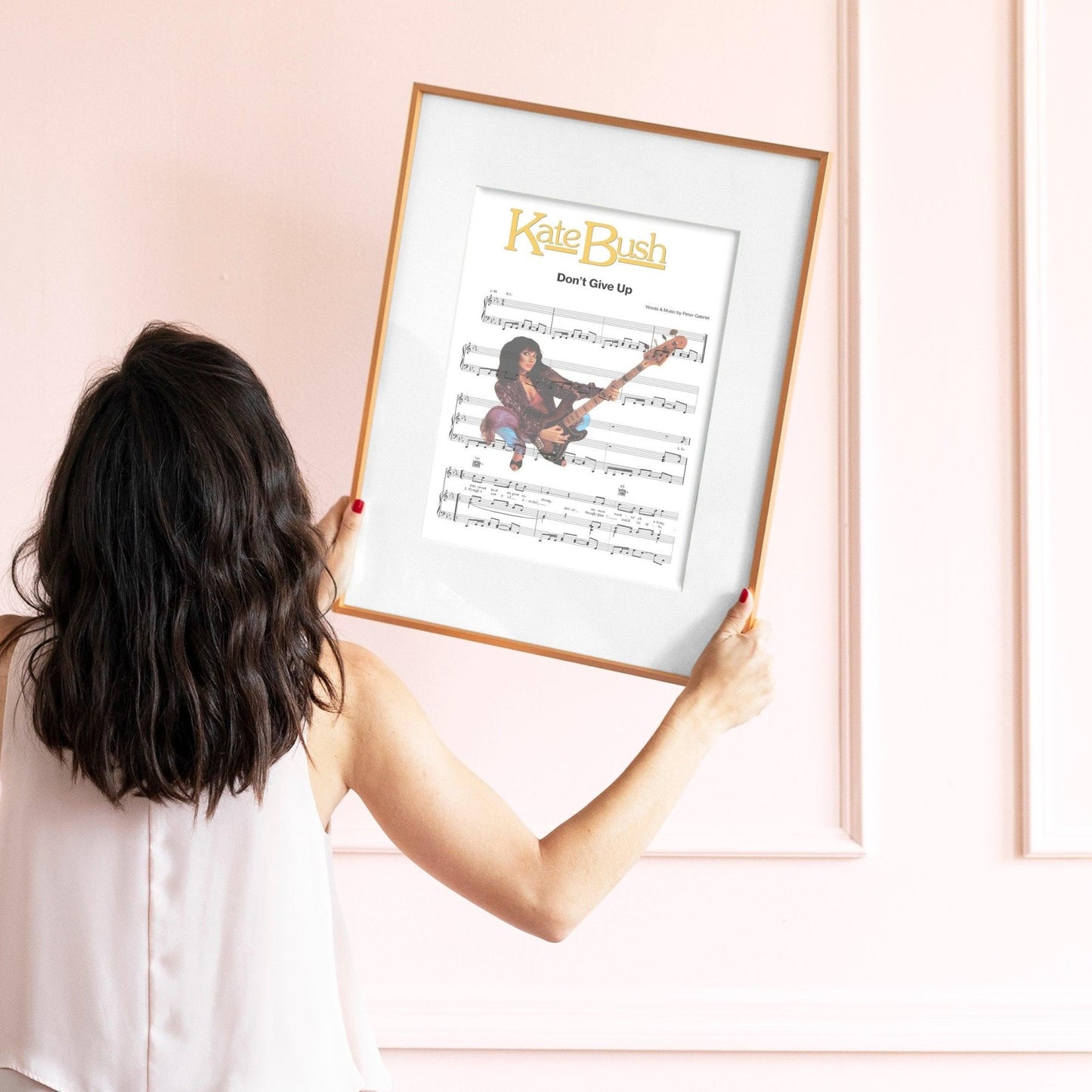 Kate Bush - Don't give up Poster - 98typesMusic