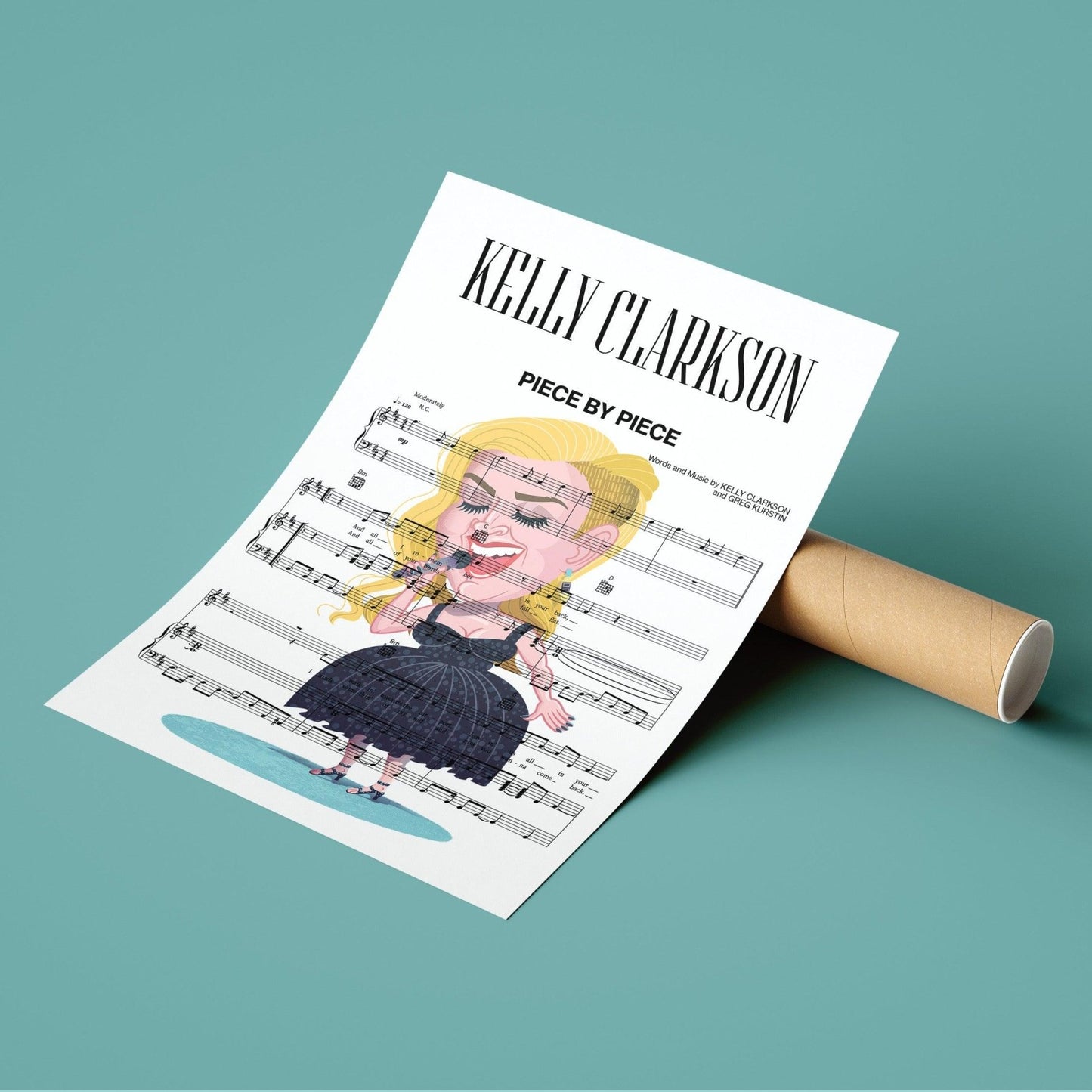 Kelly Clarkson - Piece By Piece Poster - 98types