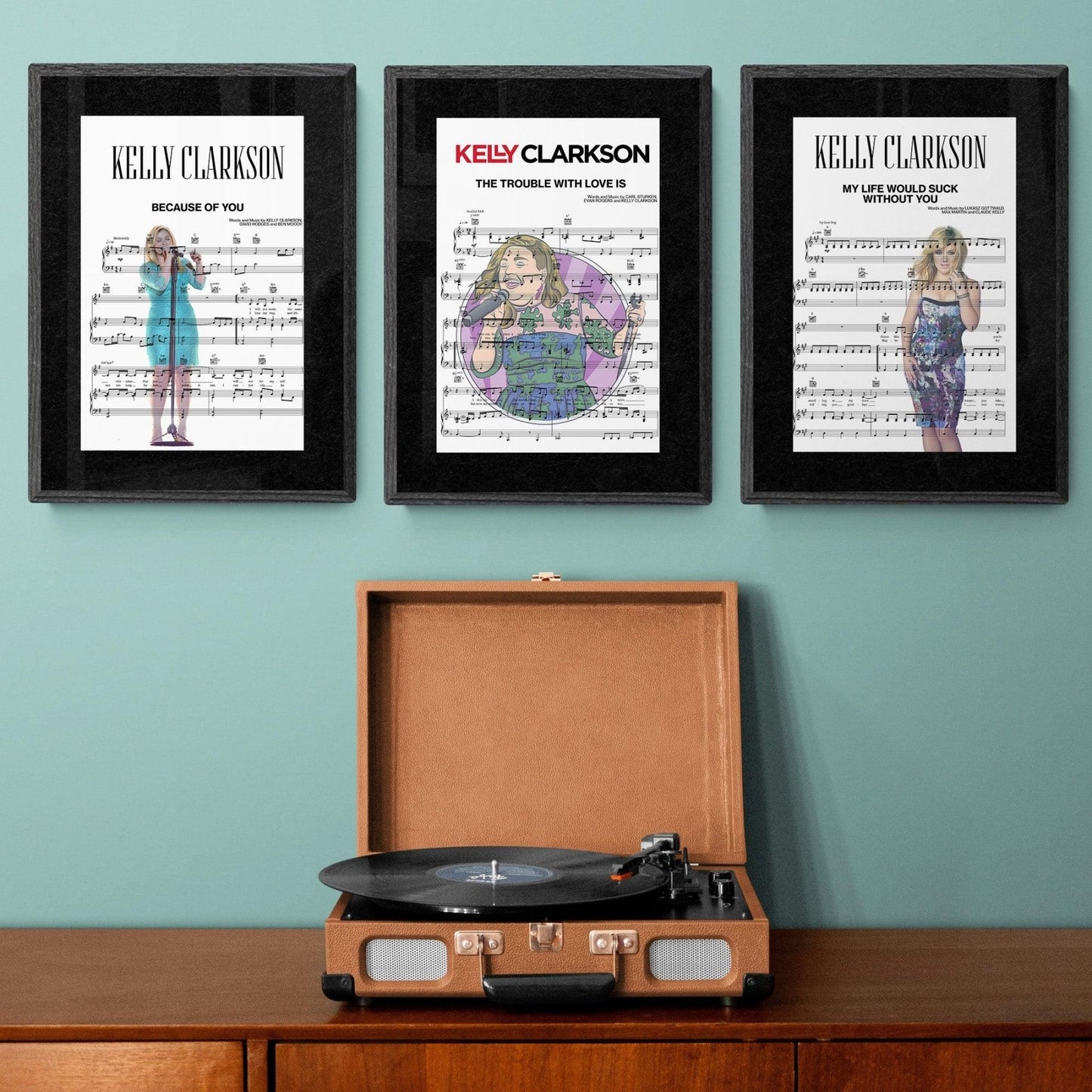 Kelly Clarkson - The Trouble With Love Is Poster - 98types