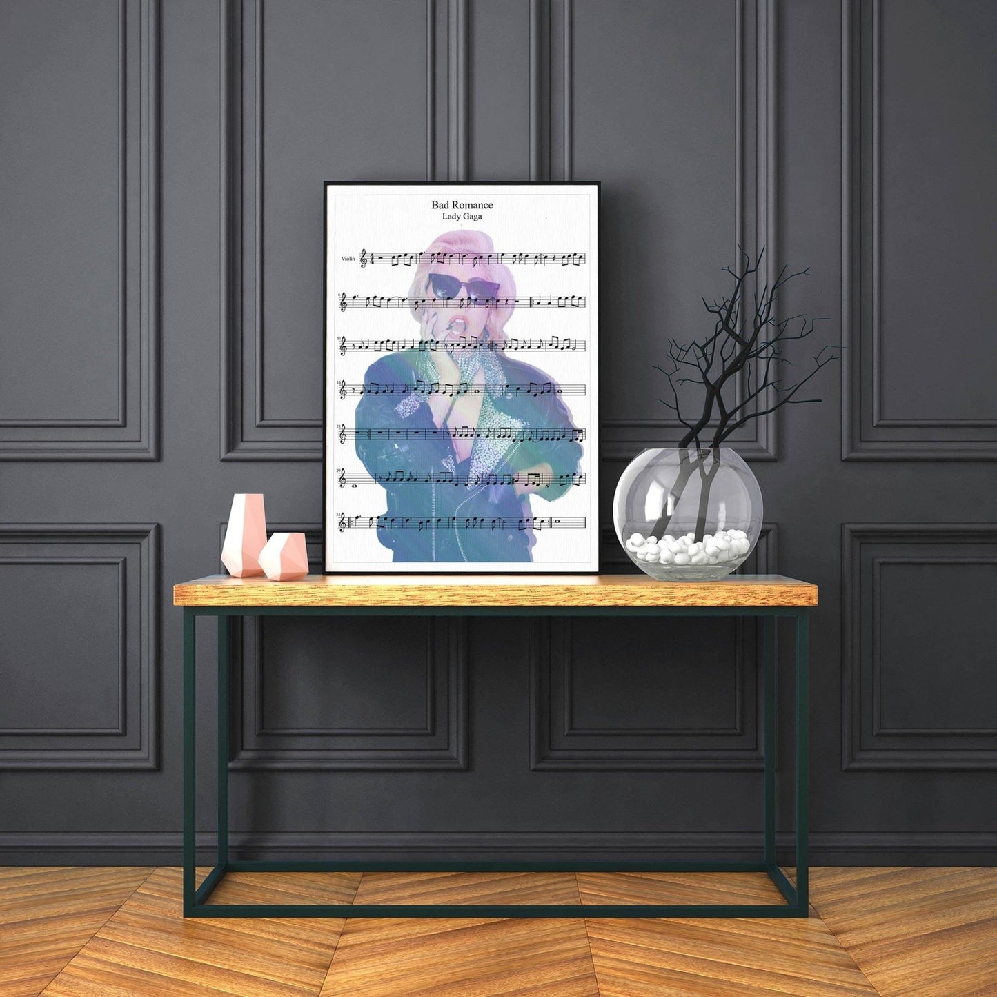 Lady Gaga - Bad Romance Song Print - 98types