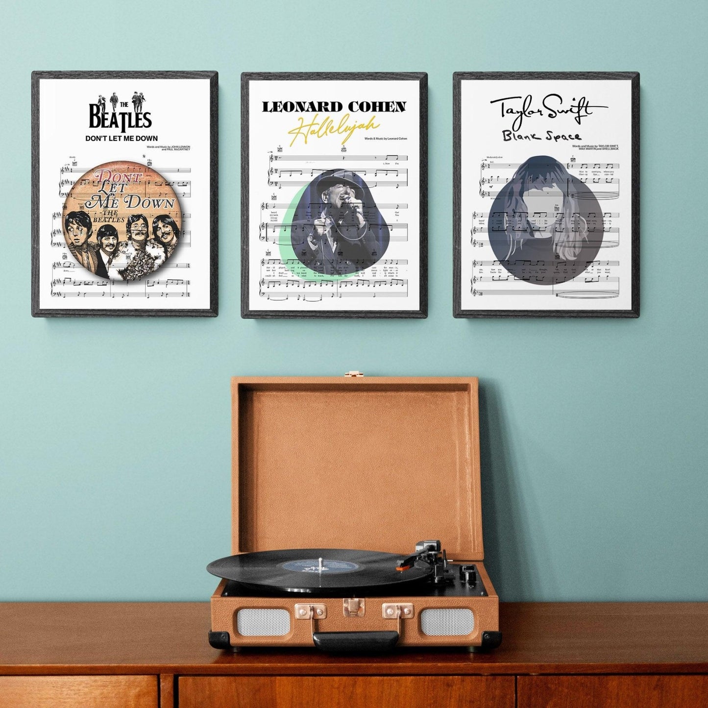 Alt text
Leonard Cohen Hallelujah 1984 song lyric print UK — folk wall art 260gsm archival matte Camden Market