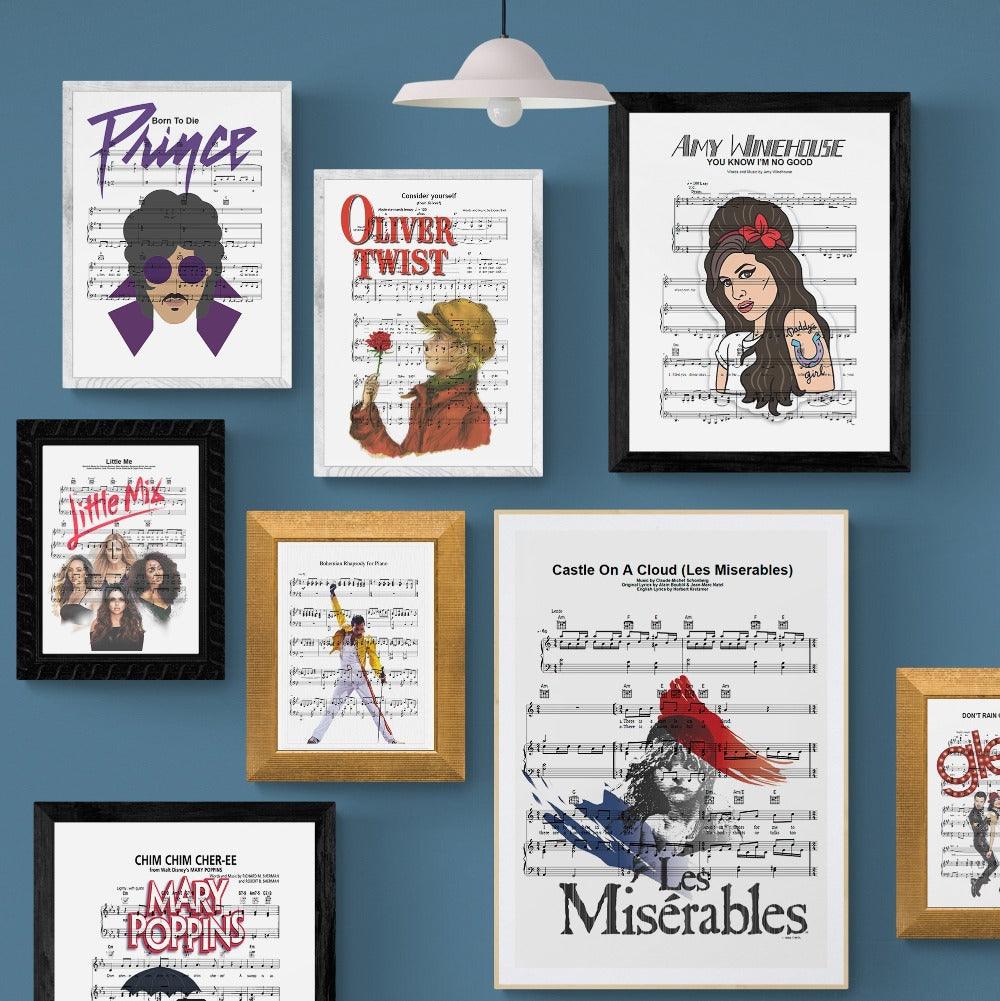 Les Miserables - Castle on a Cloud Poster - 98typesMusic